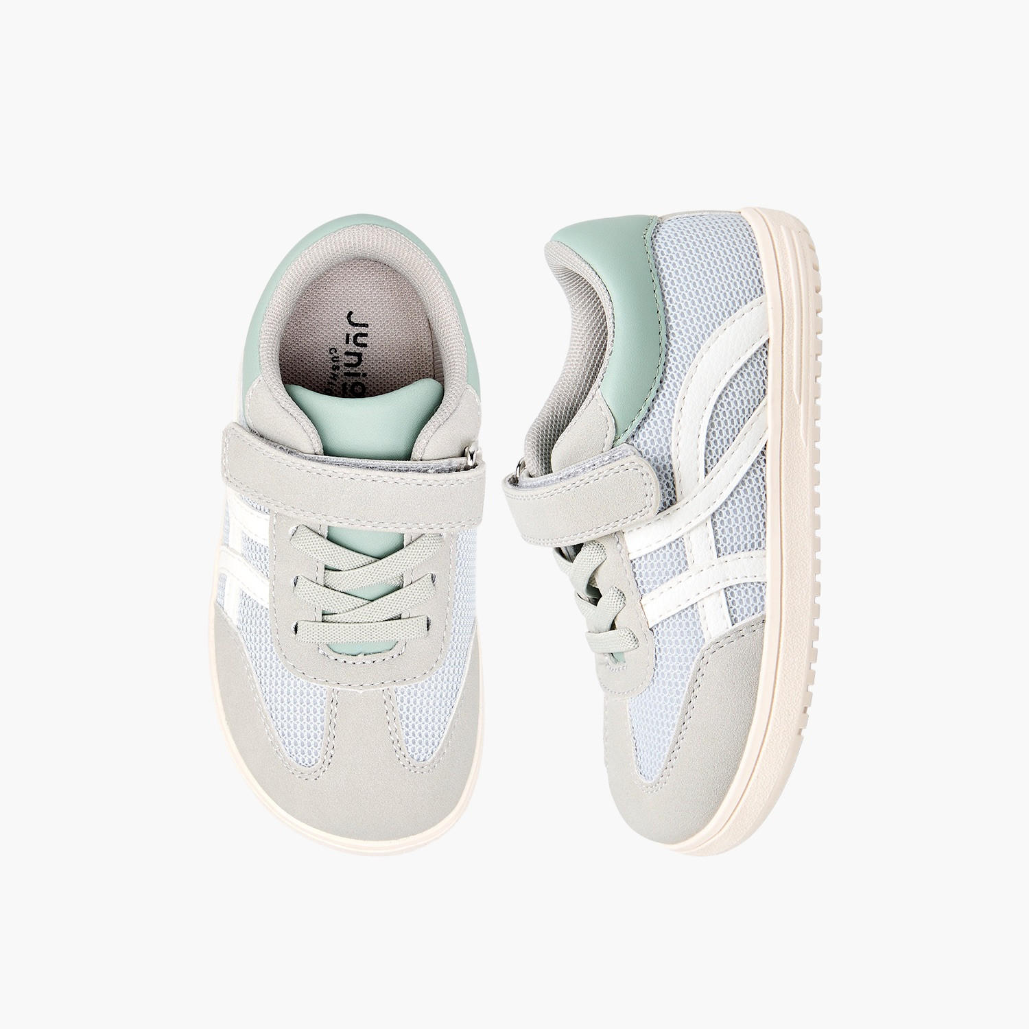 حذاء سنيكرز بشريط إغلاق لاصق للأولاد من جونيورز-boys-shoes-sneakers-image-1
