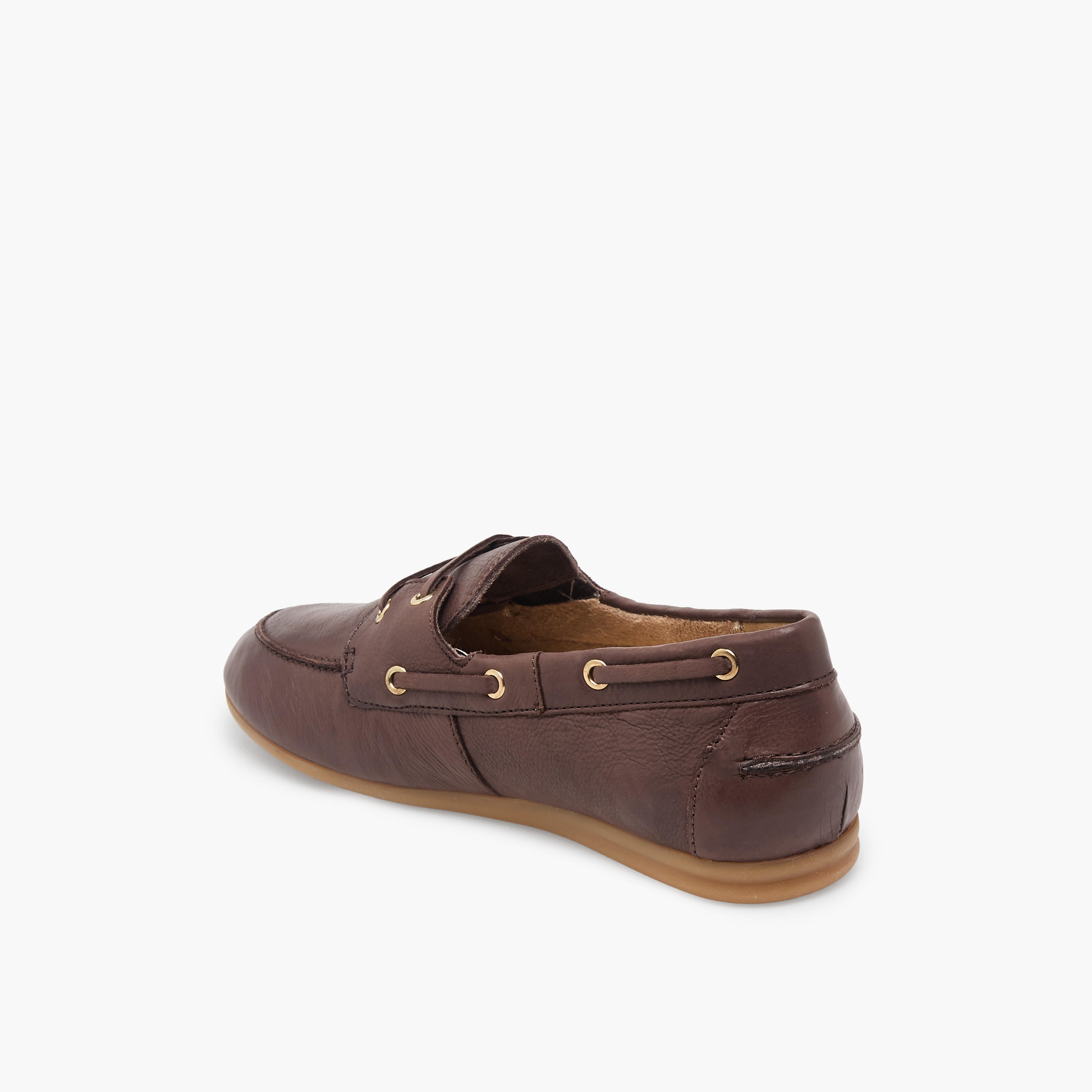 Duchini Women Slip-On Leather Loafers-women-shoes-flats-loafers-image-4