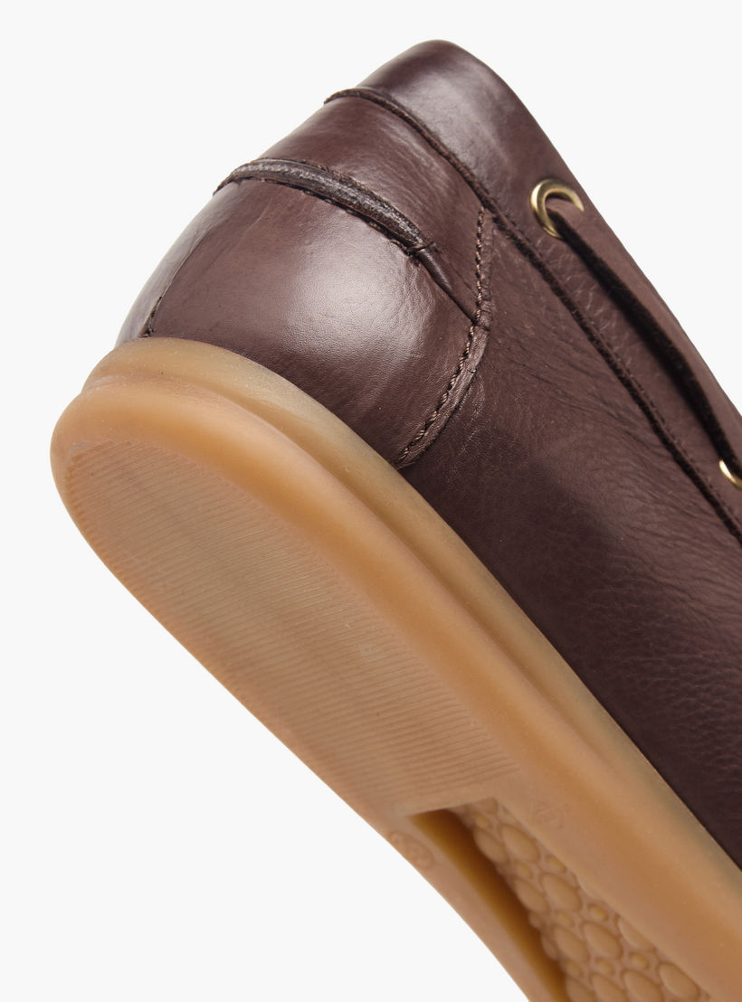 Duchini Women Slip-On Leather Loafers-women-shoes-flats-loafers-image-7