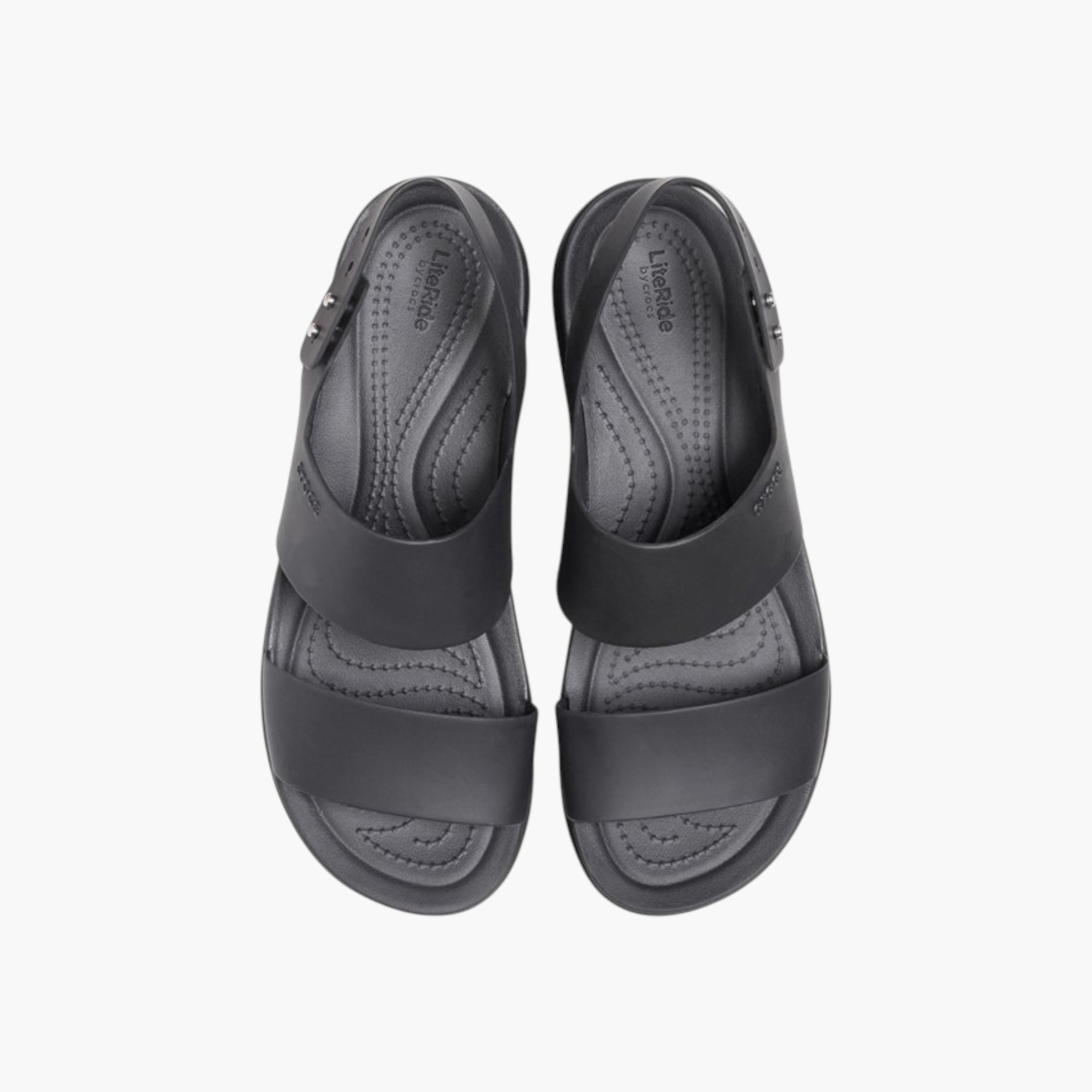 Crocs Women's Strappy Flatform Sandals with Backstrap-women-shoes-sandals-heeled-image-1
