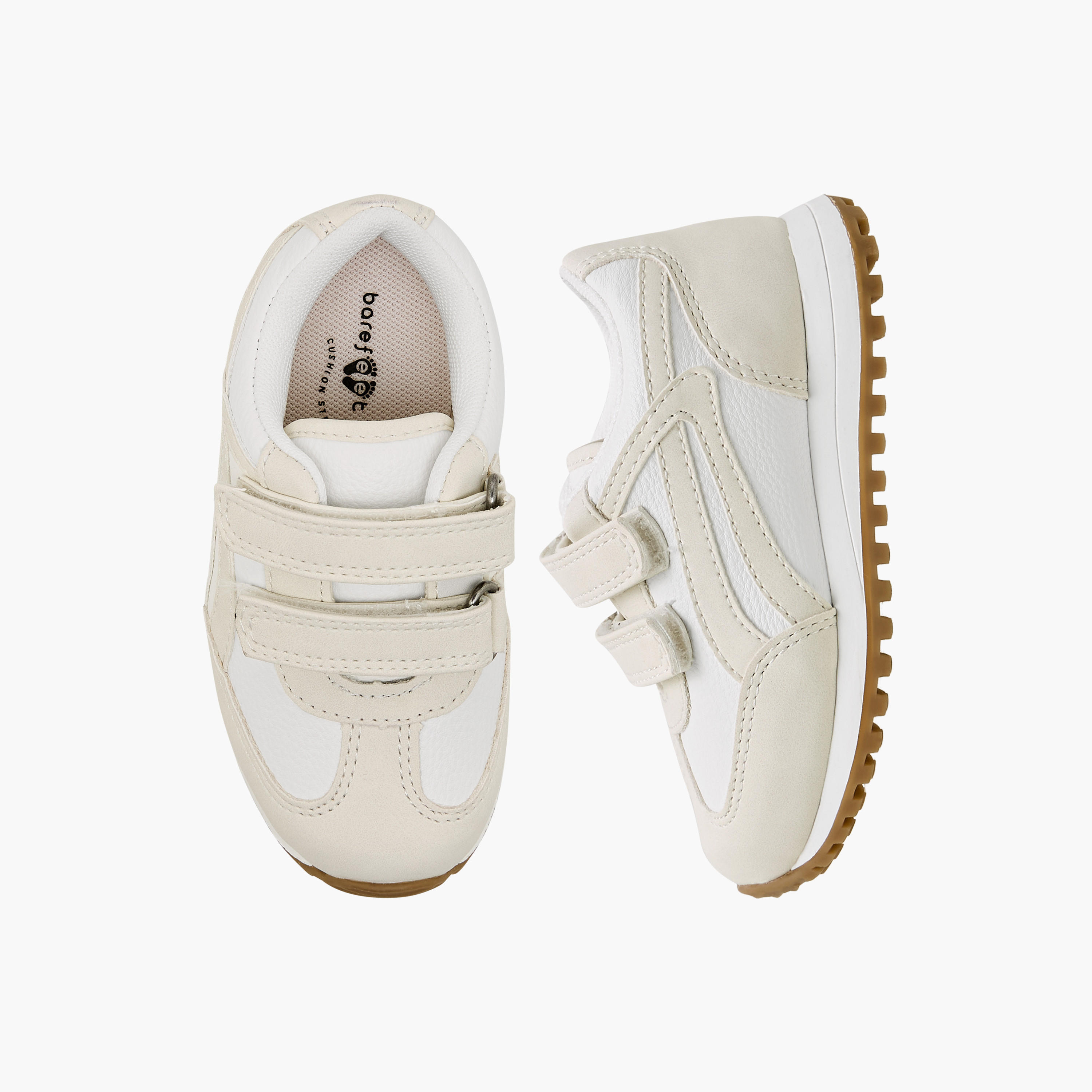 Barefeet Boys Hook & Loop Ankle Sneakers-boys-shoes-sneakers-image-1