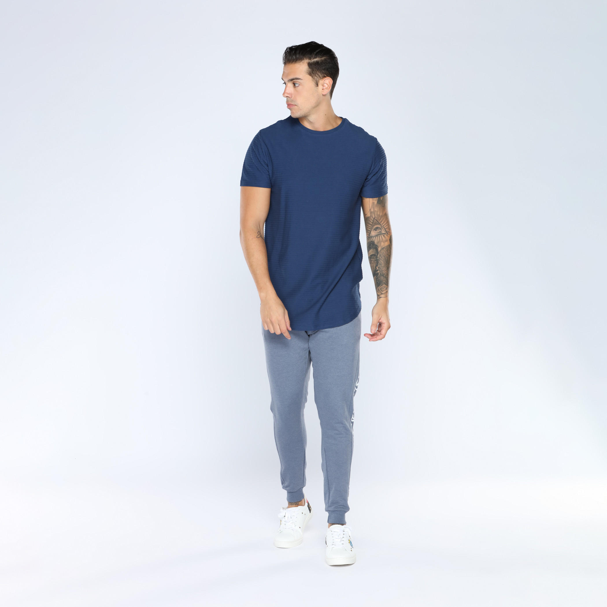 بنطال رياضي طويل بجيوب وطبعات من آيكونيك-men-clothing-bottoms-joggers-image-5