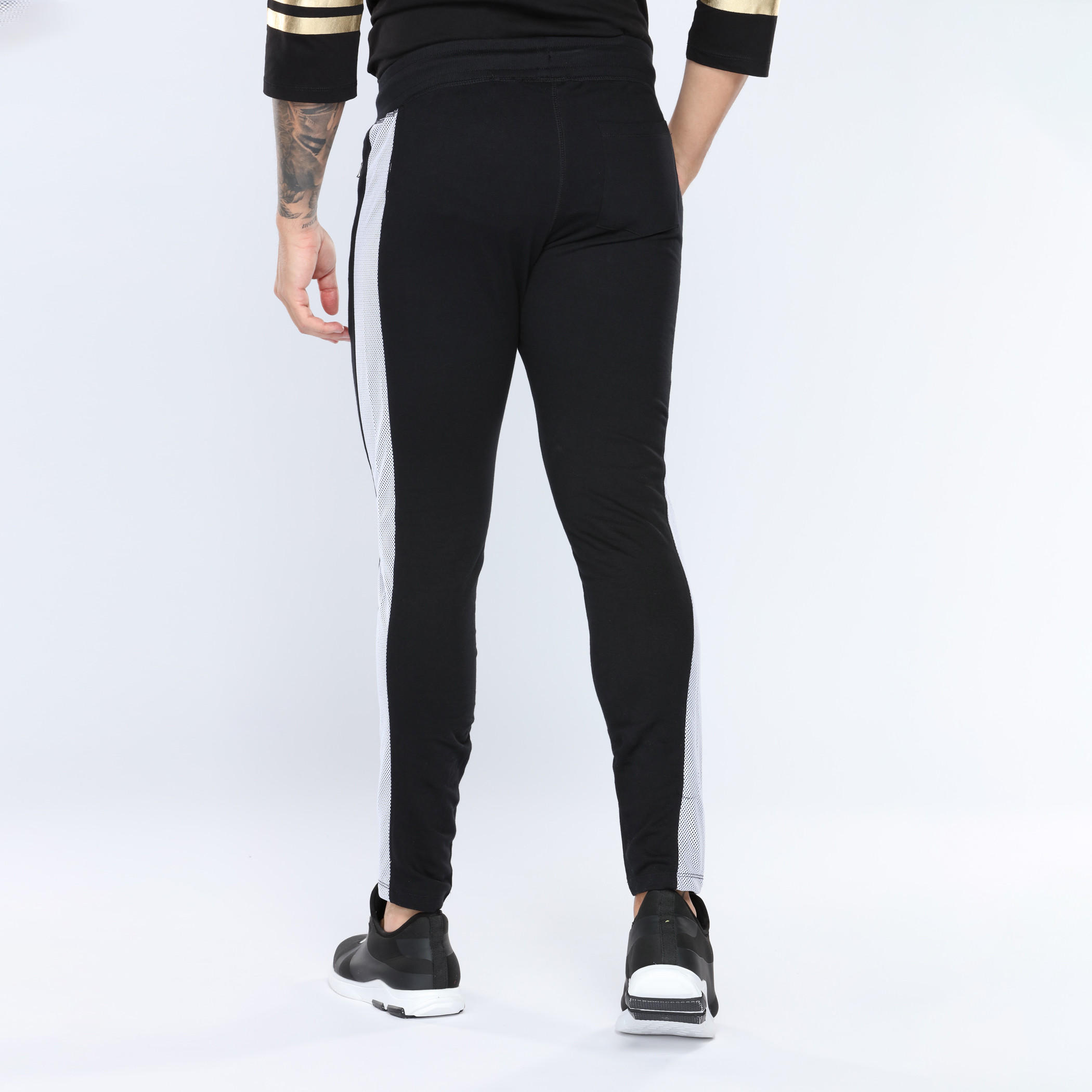 بنطال رياضي طويل بخصر مطاطي وجيوب من آيكونيك-men-clothing-bottoms-joggers-image-2