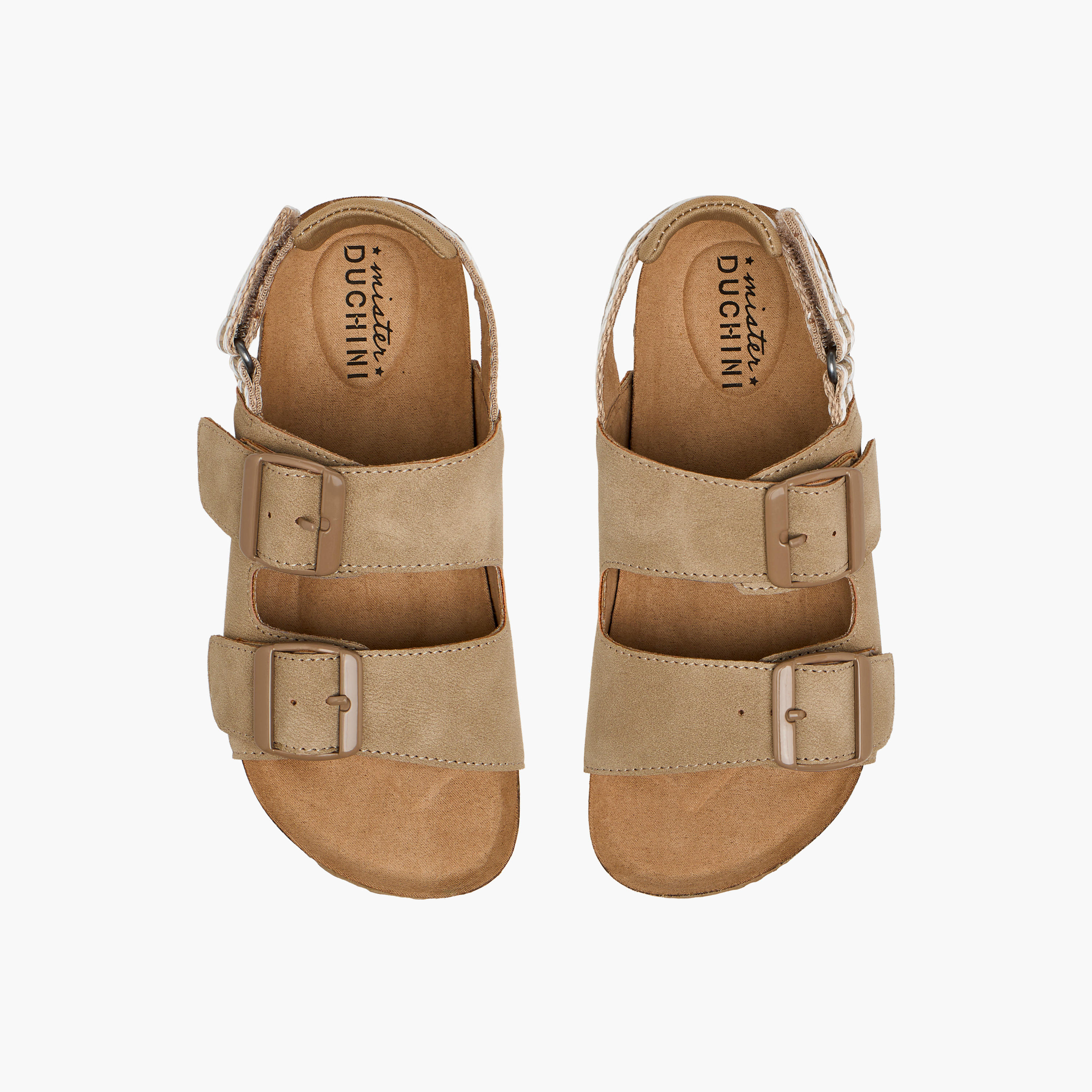Mister Duchini Boys Buckle Accent Hook & Loop Sandals-boys-shoes-sandals-image-1