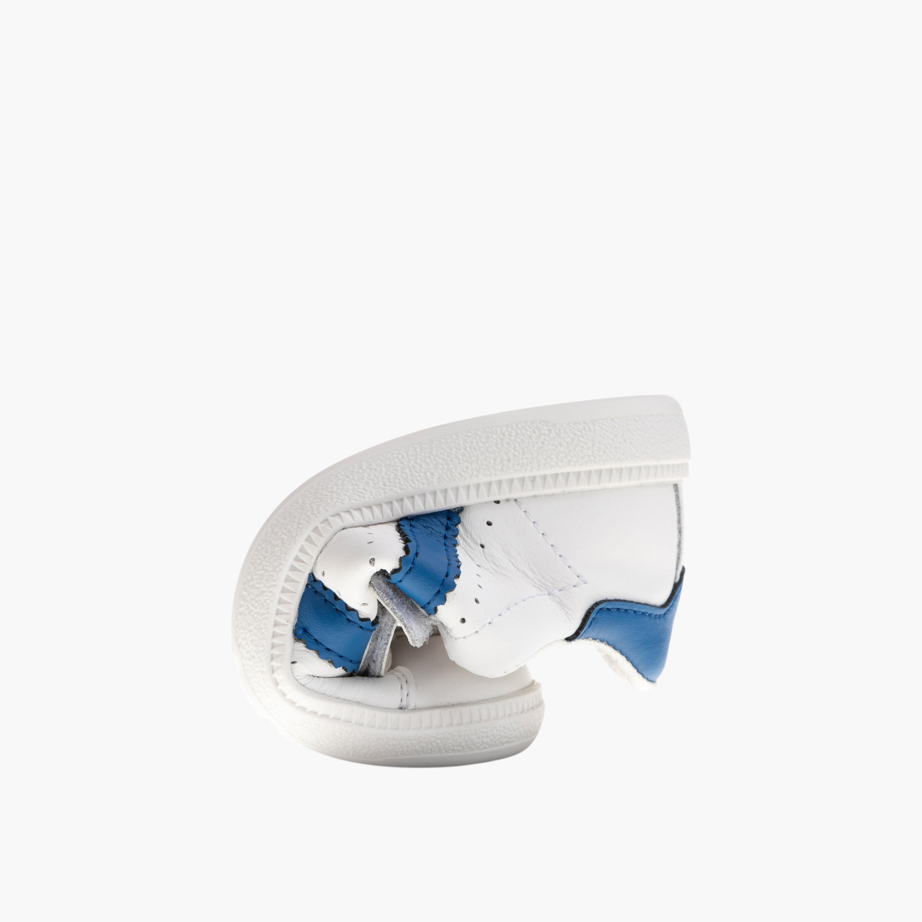 Pablosky Kids' Textured Sneakers with Hook and Loop Closure-boys-shoes-schoolshoes-image-6