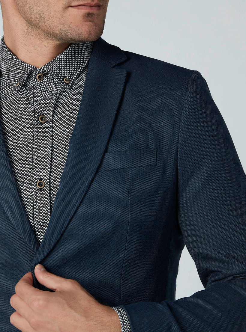 بليزر بأكمام طويلة وجيوب من آيكونيك-men-winterwear-jacketsandblazers-image-4