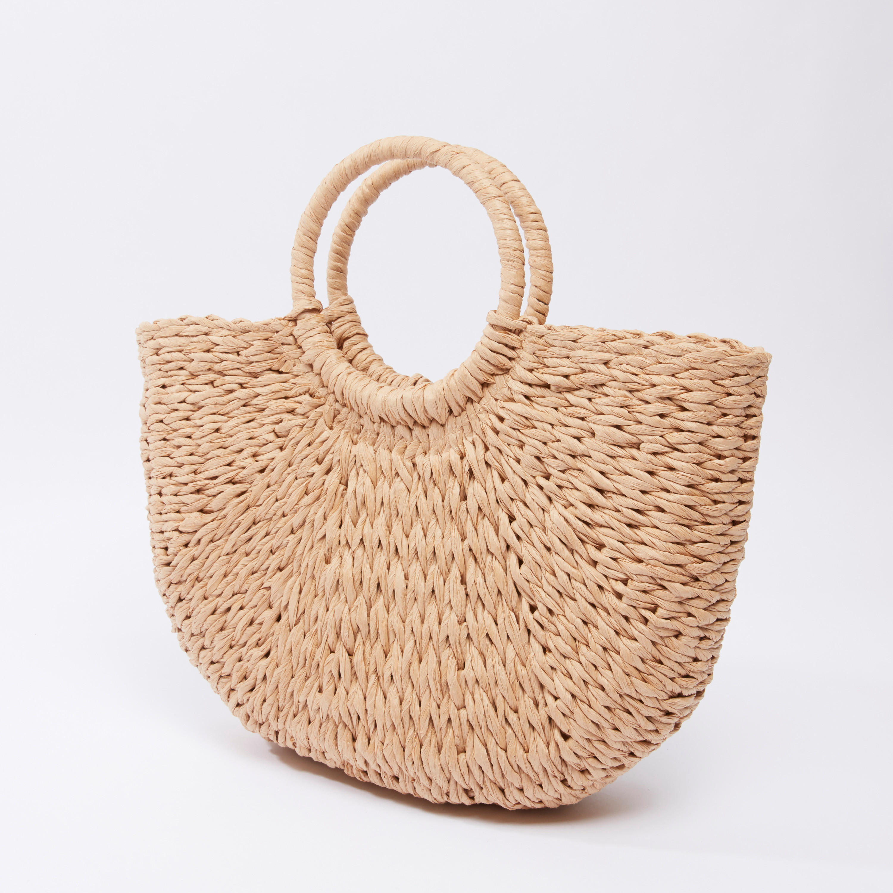 حقيبة يد بارزة الملمس بمقبض مزدوج من آيكونيك-women-bagsandwallets-handbags-image-3