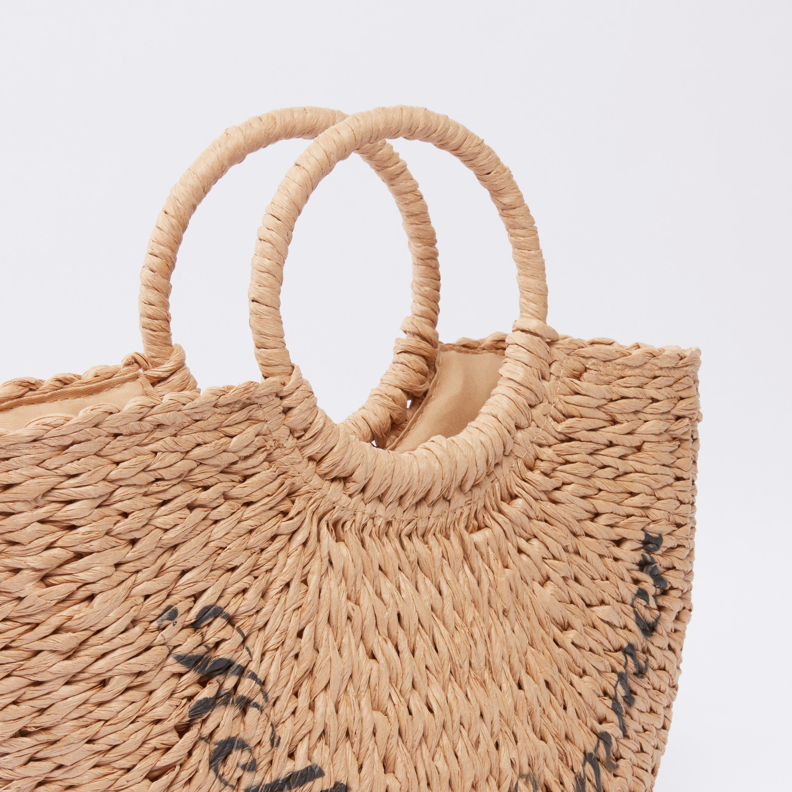 حقيبة يد بارزة الملمس بمقبض مزدوج من آيكونيك-women-bagsandwallets-handbags-image-2