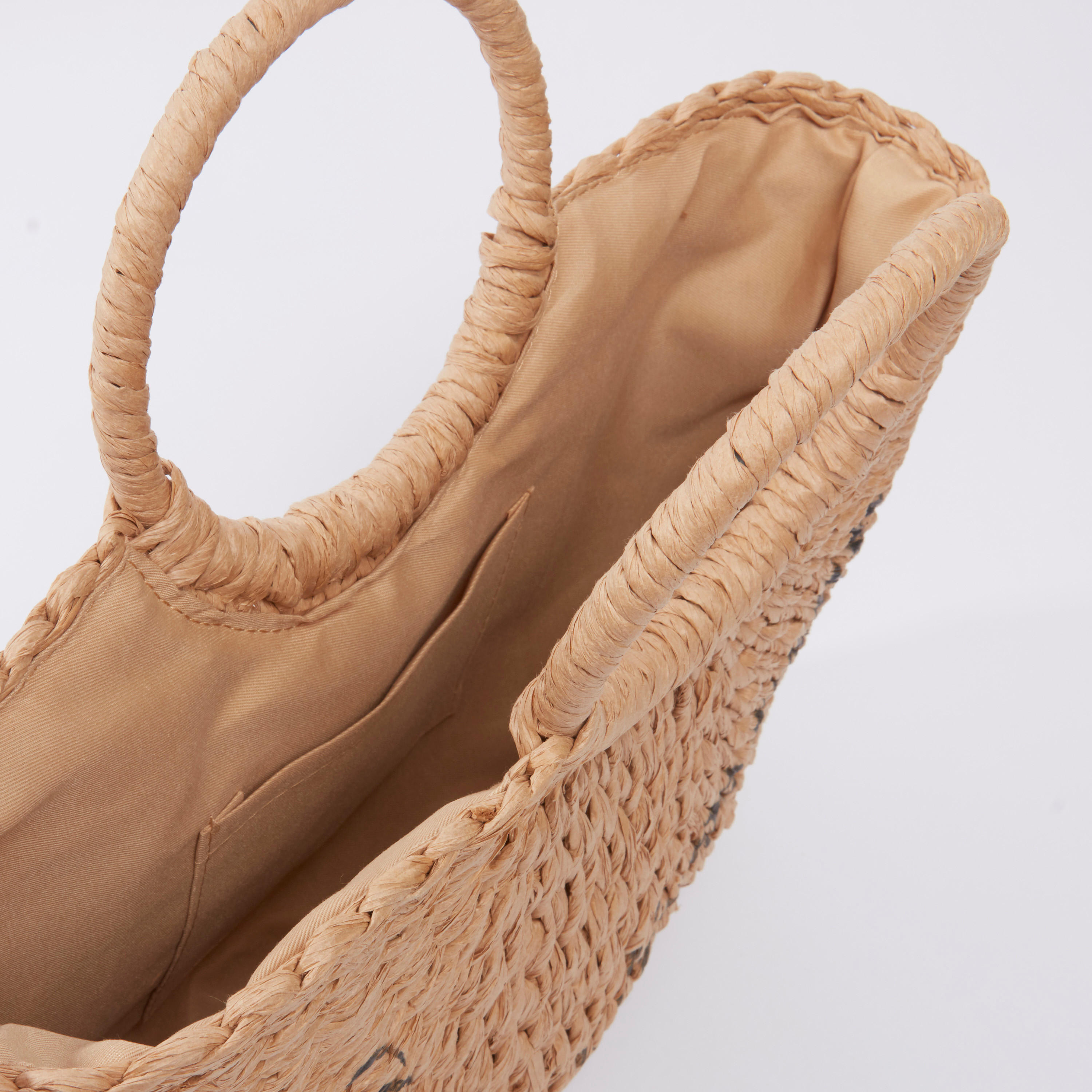 حقيبة يد بارزة الملمس بمقبض مزدوج من آيكونيك-women-bagsandwallets-handbags-image-1