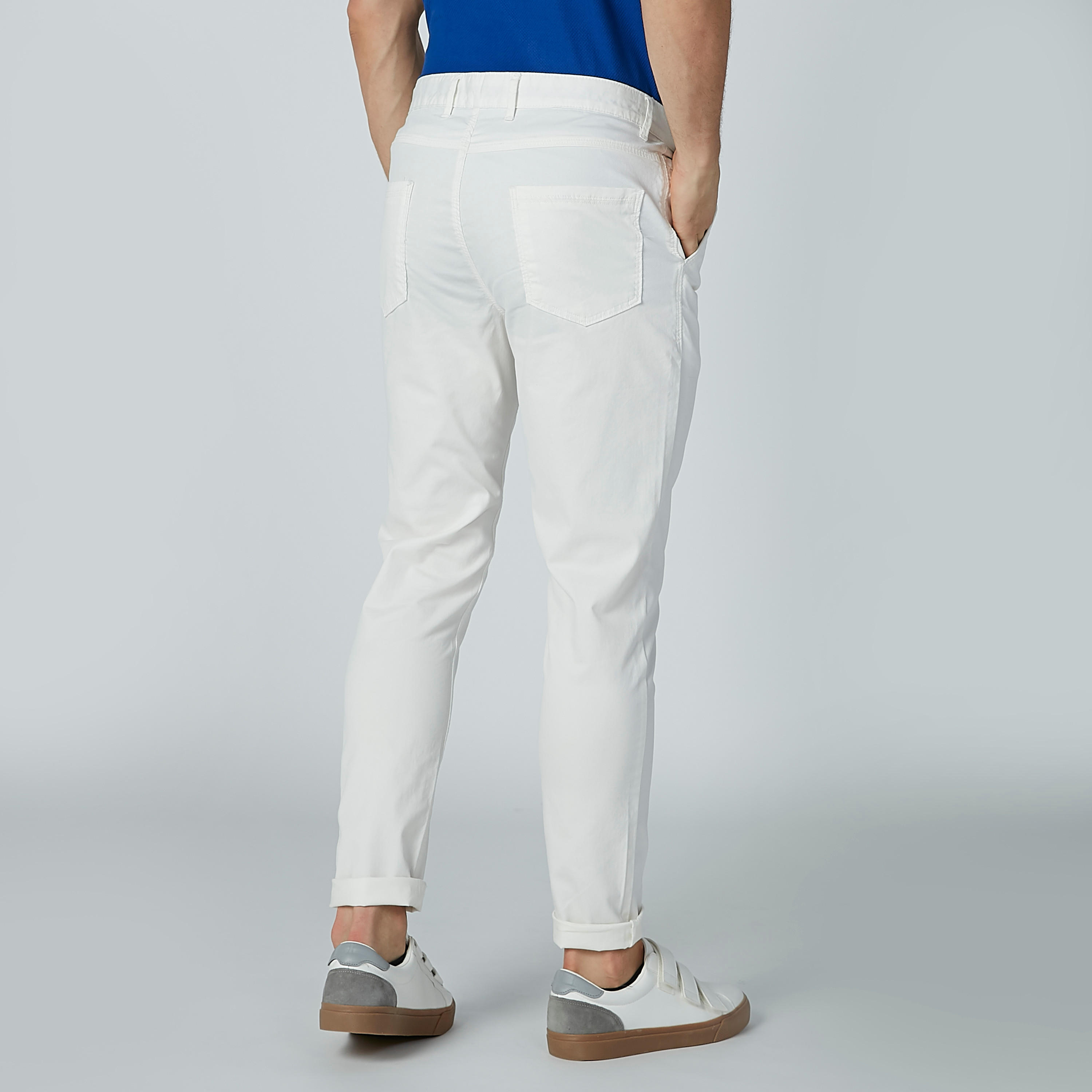 Iconic Full Length Chinos with Pocket Detail and Belt Loops-men-clothing-bottoms-trousersandchinos-trousers-image-5
