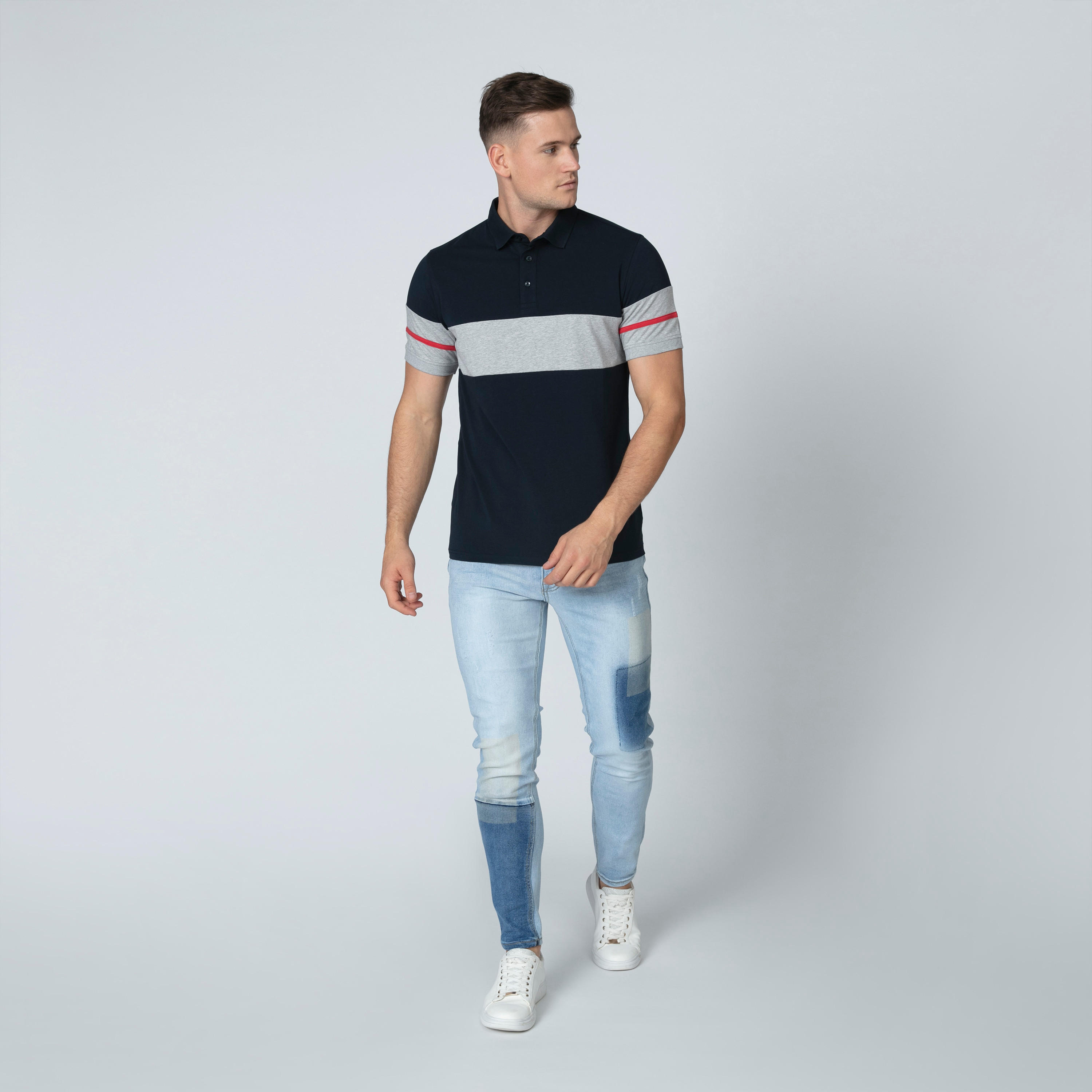 Iconic Full Length Jeans with Pocket Detail and Belt Loops-men-clothing-bottoms-jeans-image-1