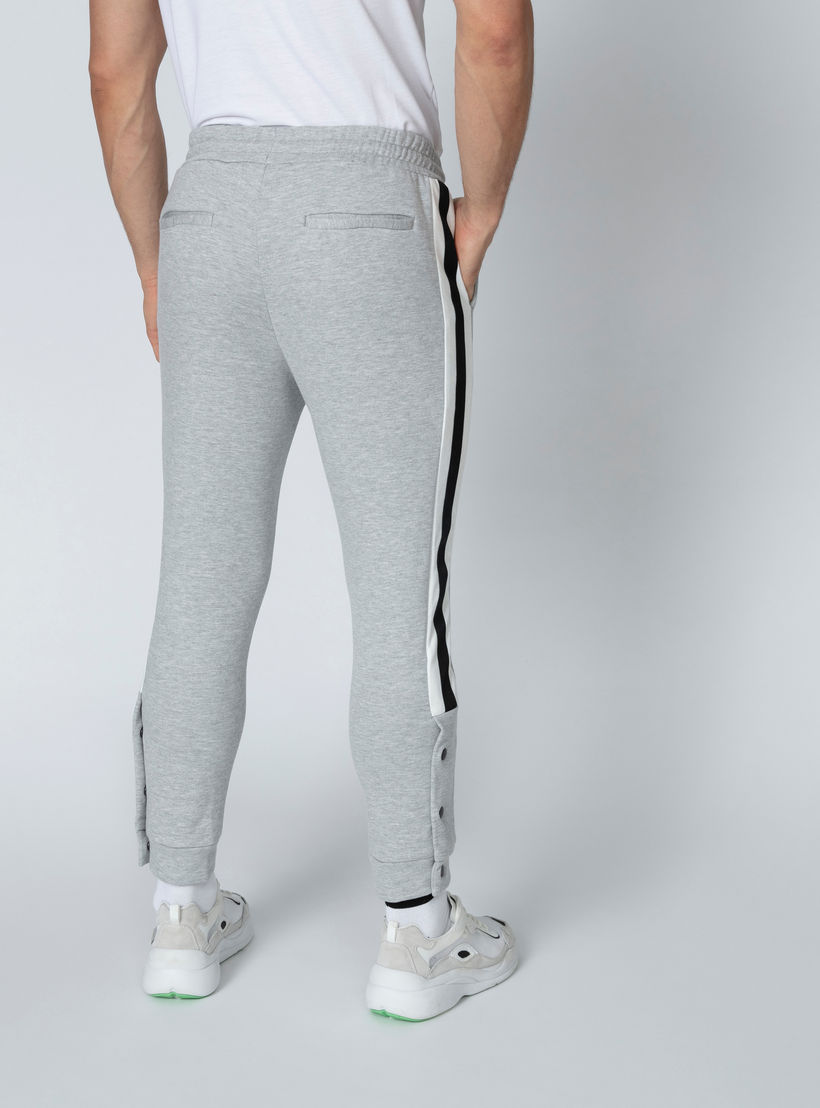 بنطال رياضي طويل بجيوب وأزرار من آيكونيك-men-clothing-bottoms-joggers-image-2