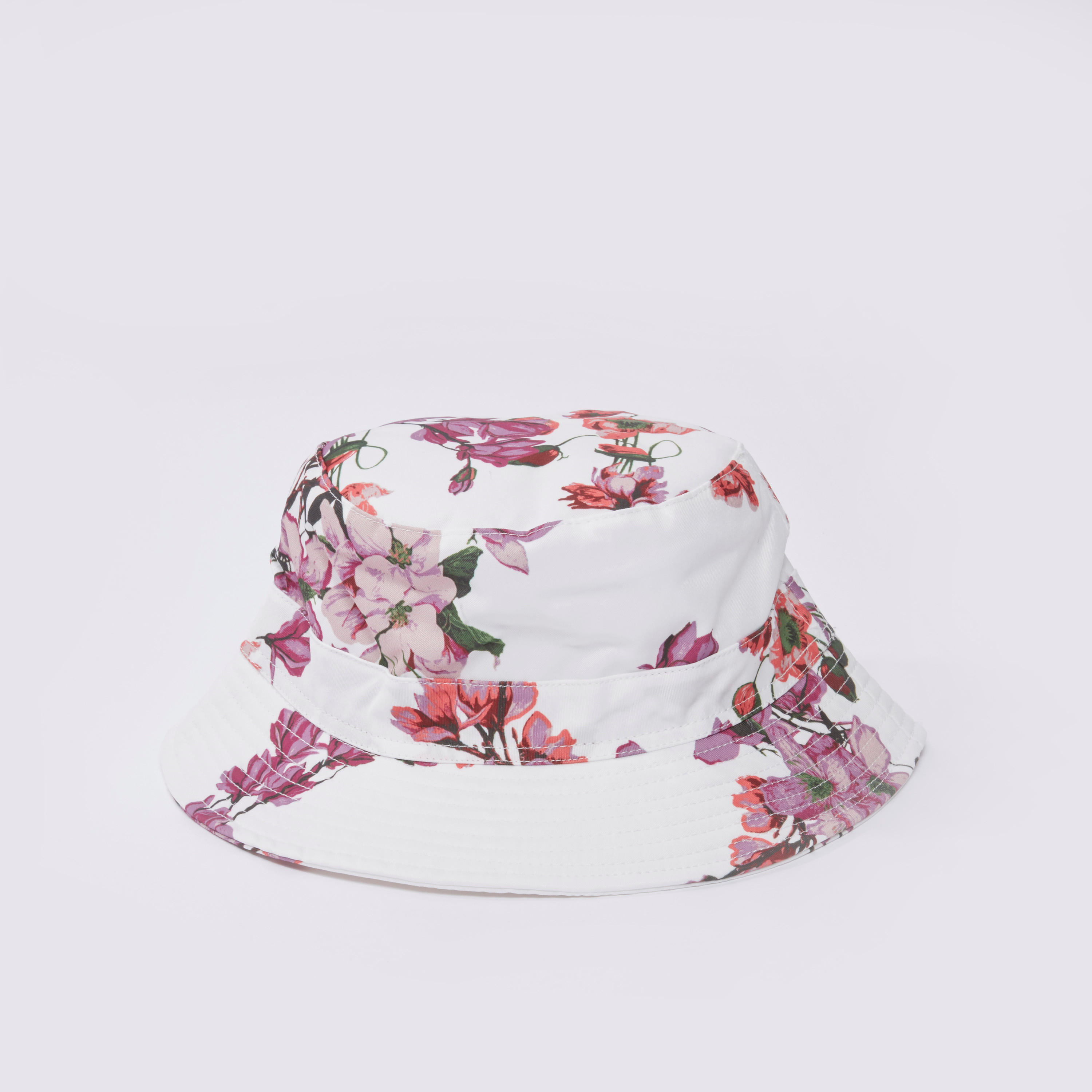 Iconic Floral Printed Bucket Hat-women-clothingaccessories-capsandhats-image-1