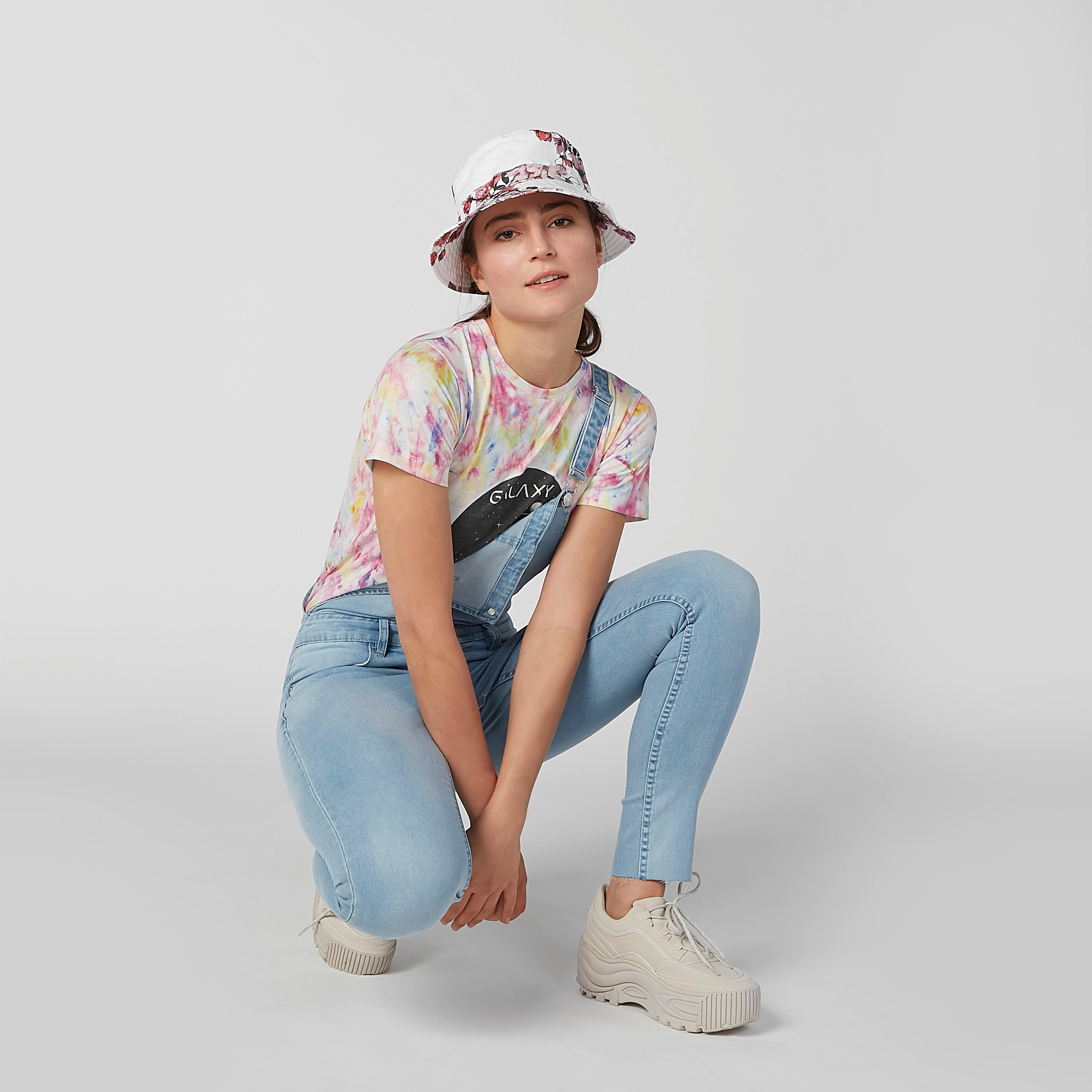Iconic Floral Printed Bucket Hat-women-clothingaccessories-capsandhats-image-2
