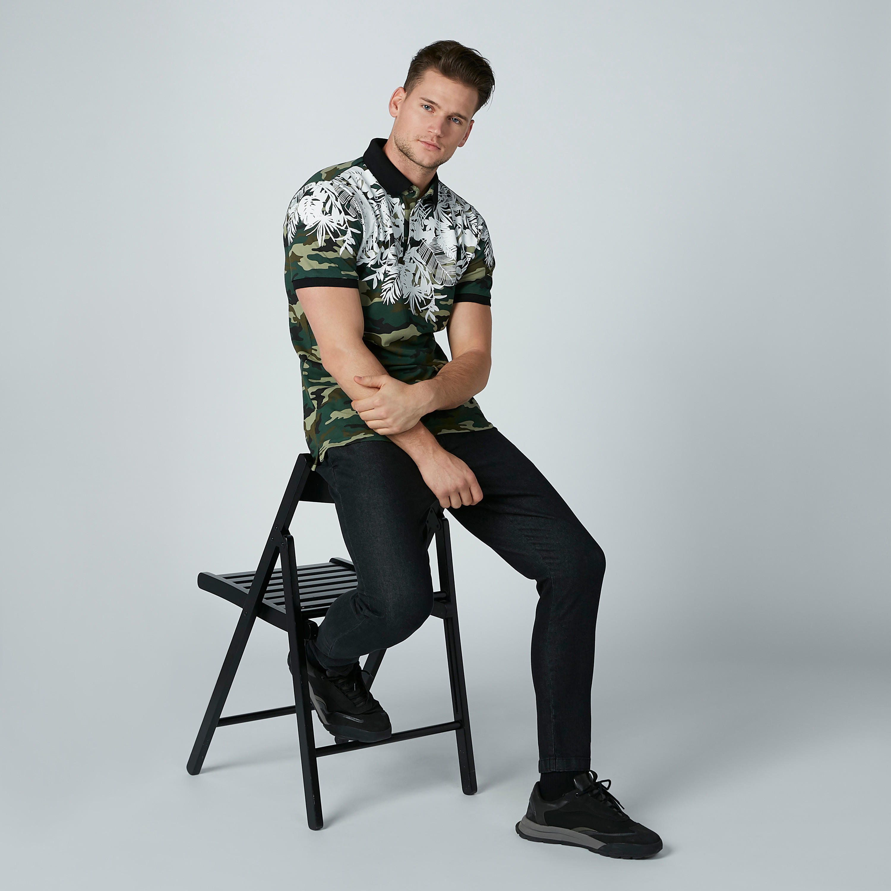 بنطال بجيوب من آيكونيك-men-clothing-bottoms-trousersandchinos-trousers-image-1