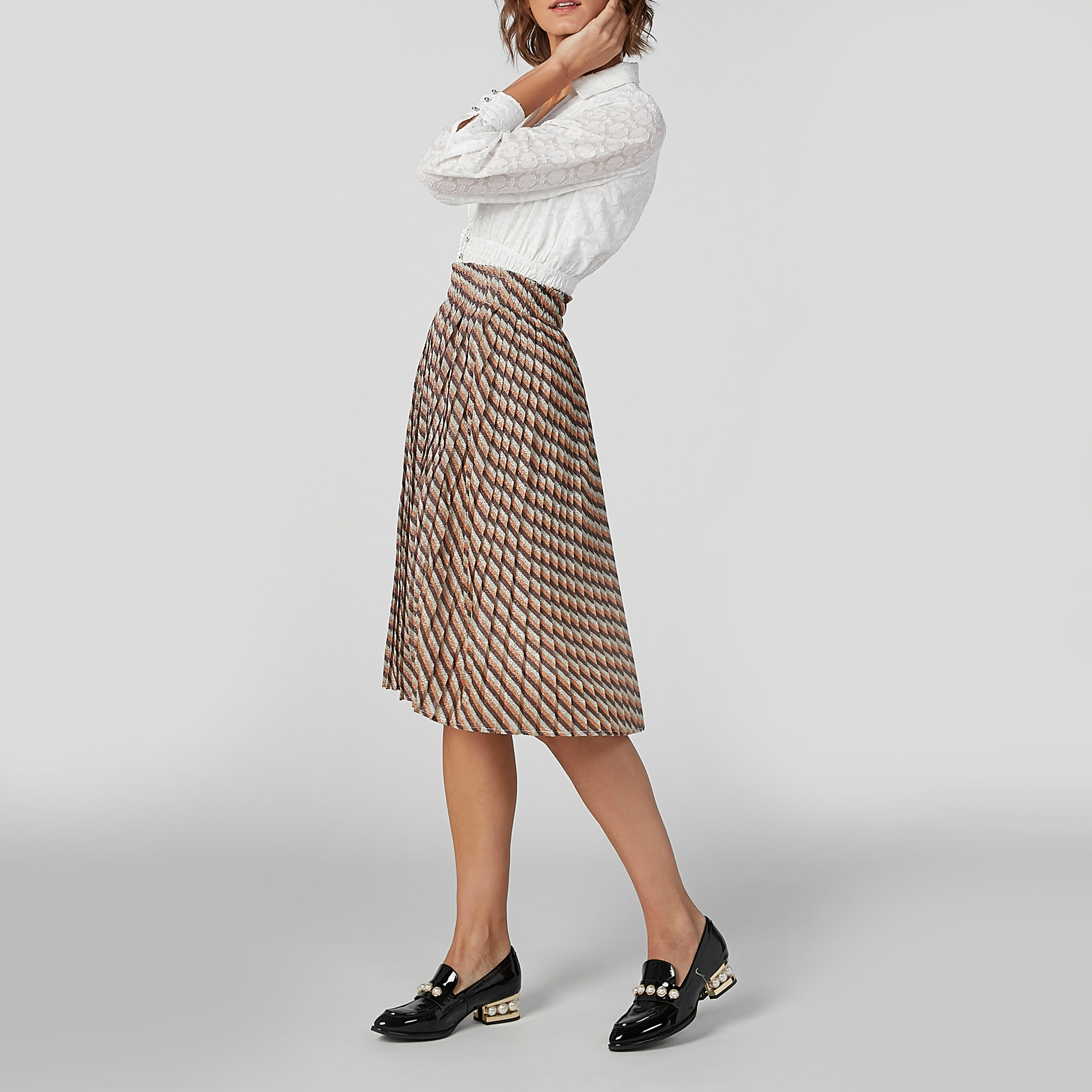 Iconic Printed Midi Skirt with Wide Elasticised Waistband-women-clothing-bottoms-skirts-image-2