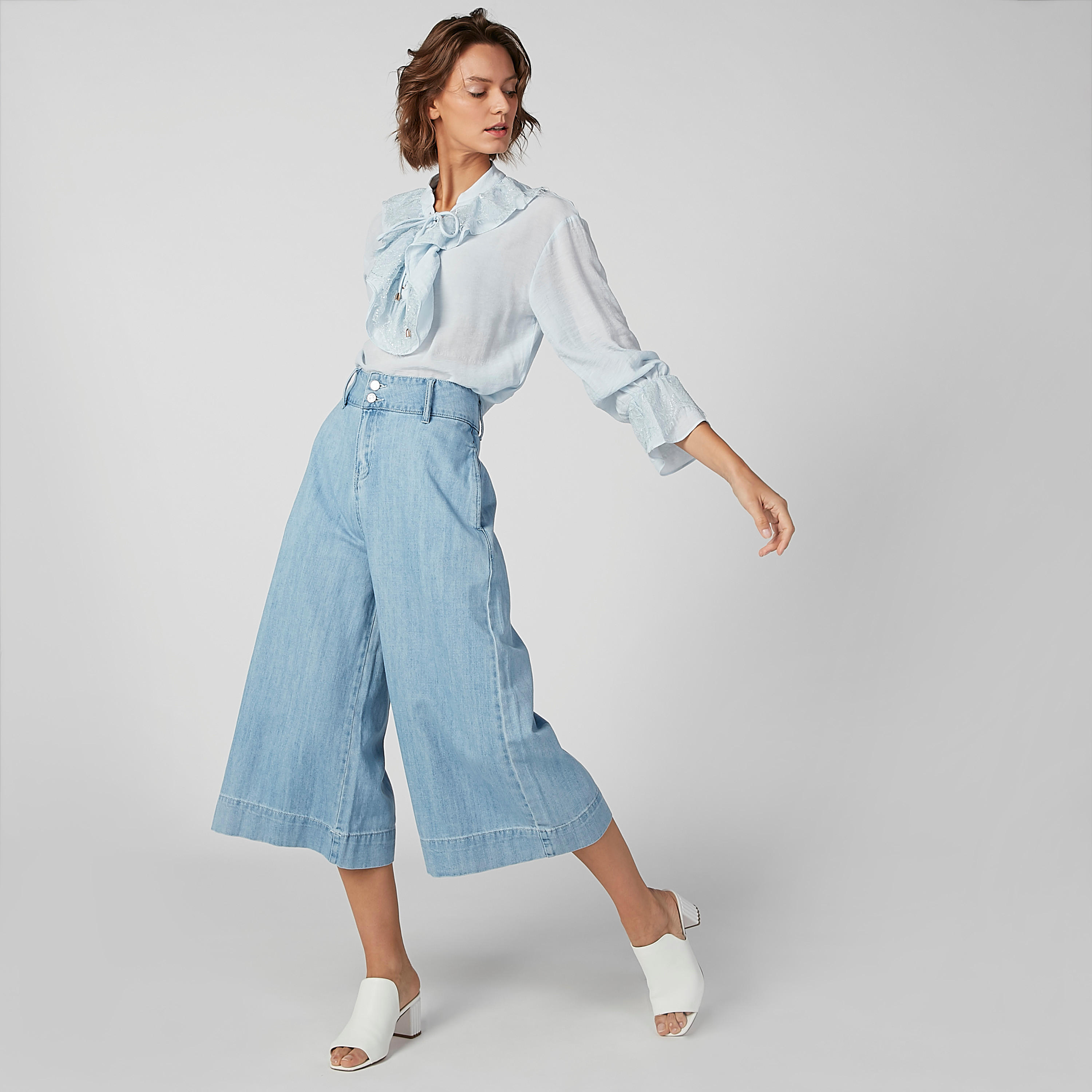Iconic Textured Top with Long Sleeves and Tie Ups-women-clothing-shirtsandblouses-blouses-image-5