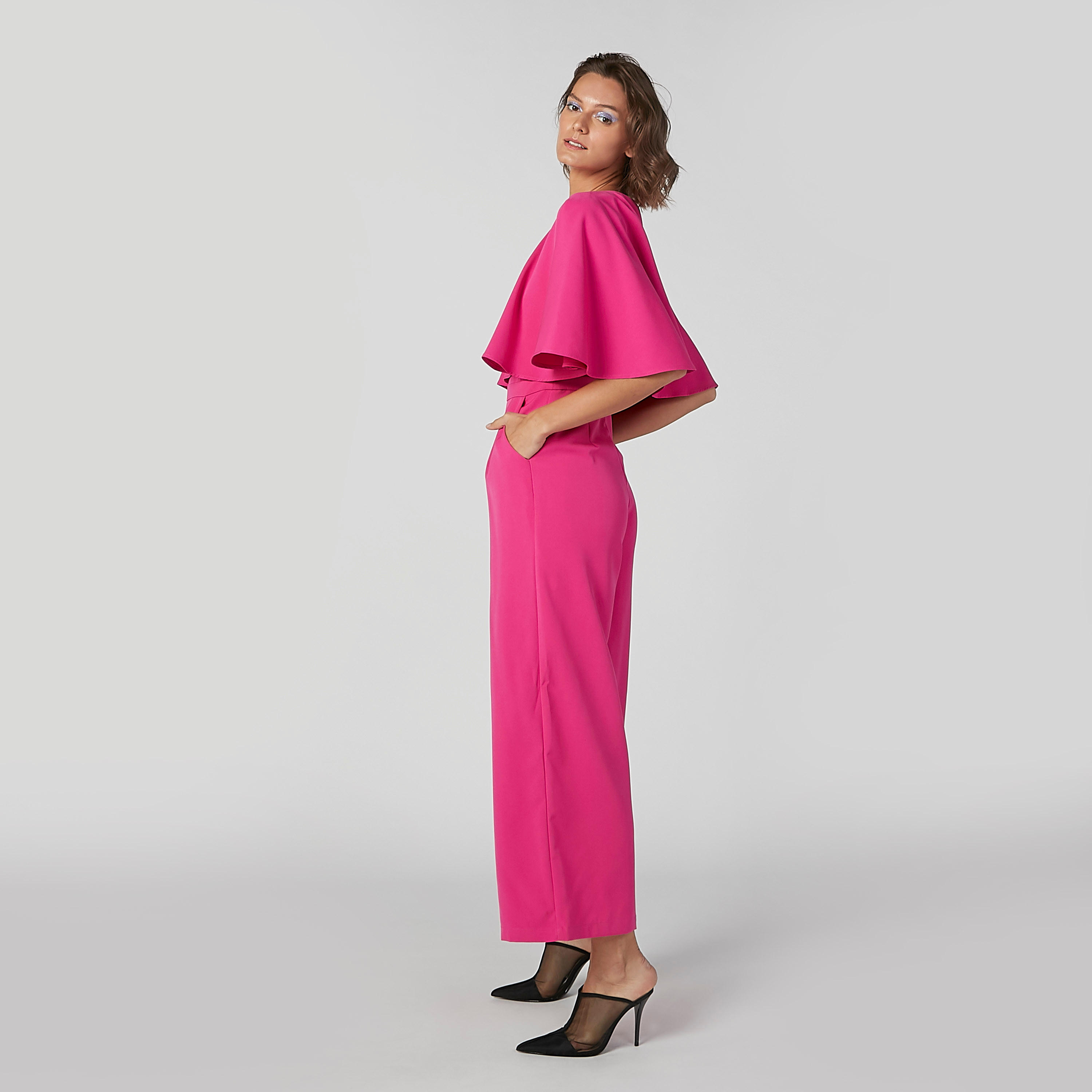 Iconic Plain Jumpsuit with Cape and Pocket Detail-women-clothing-jumpsuits-image-6