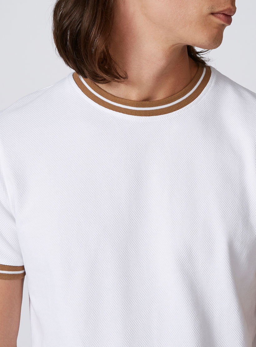 تيشيرت سادة بقصّة سليم وأكمام قصيرة من آيكونيك-men-clothing-tshirtsandpolos-tshirts-image-3