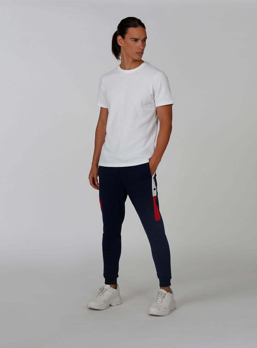 بنطلون رياضي سليم بخصر متوسط الارتفاع وجيوب من آيكونيك-men-clothing-bottoms-joggers-image-2