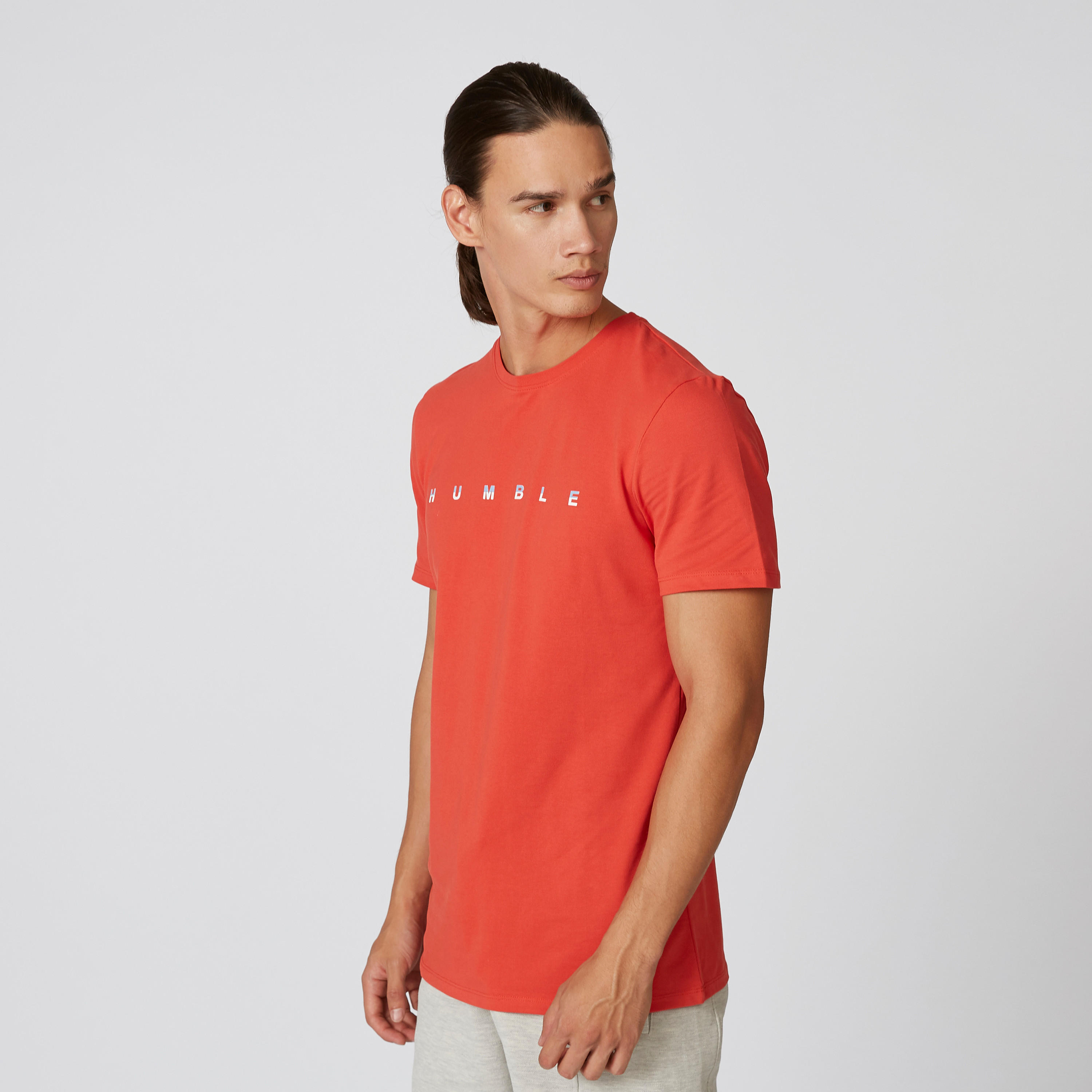 تيشيرت سليم بياقة مستديرة وأكمام قصيرة وطبعات من آيكونيك-men-clothing-tshirtsandpolos-tshirts-image-3