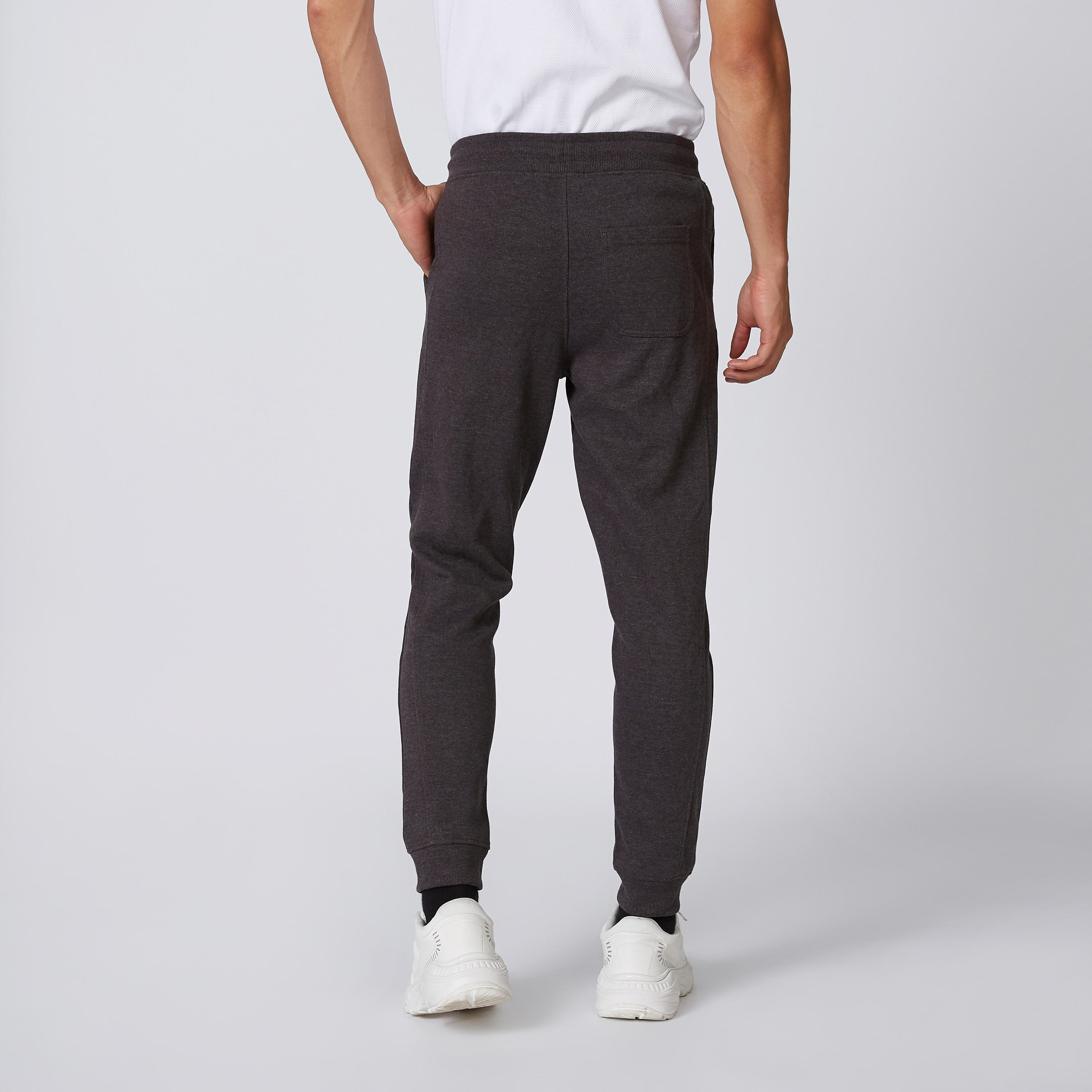 بنطلون رياضي سليم بخصر متوسط الارتفاع وجيوب من آيكونيك-men-clothing-bottoms-joggers-image-2
