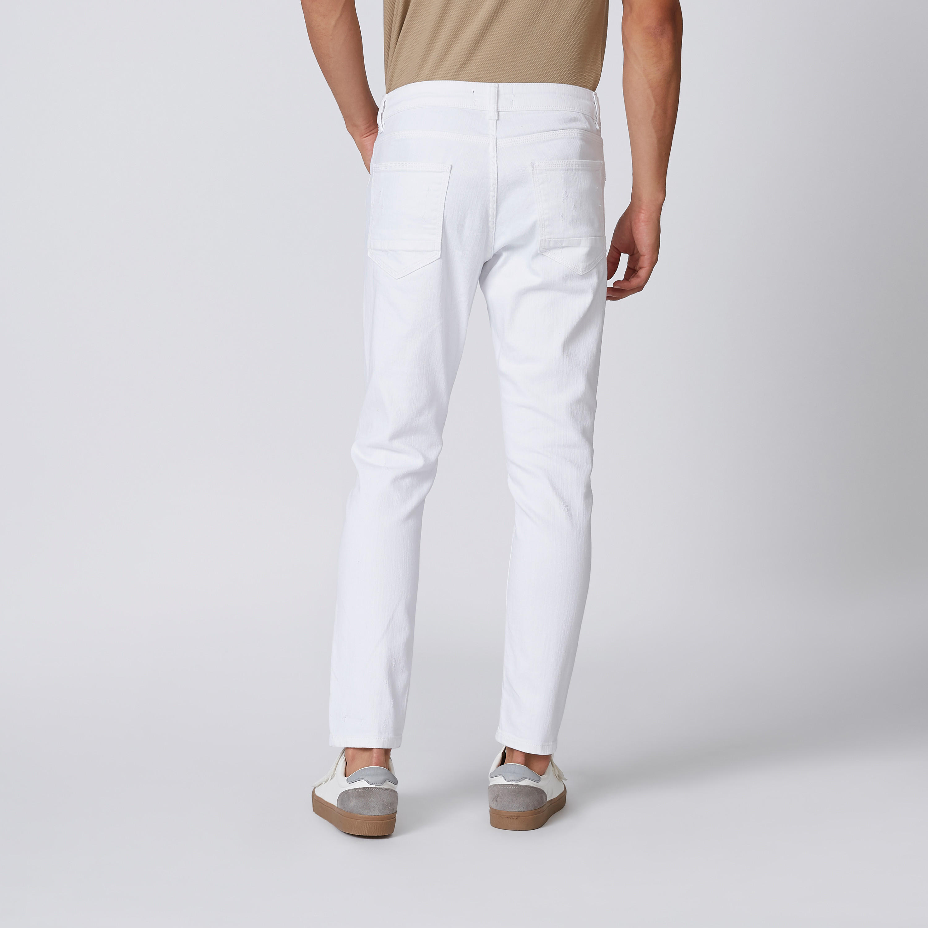 Iconic Slim Fit Full Length Mid Waist Jeans with Pocket Detail-men-clothing-bottoms-jeans-image-2