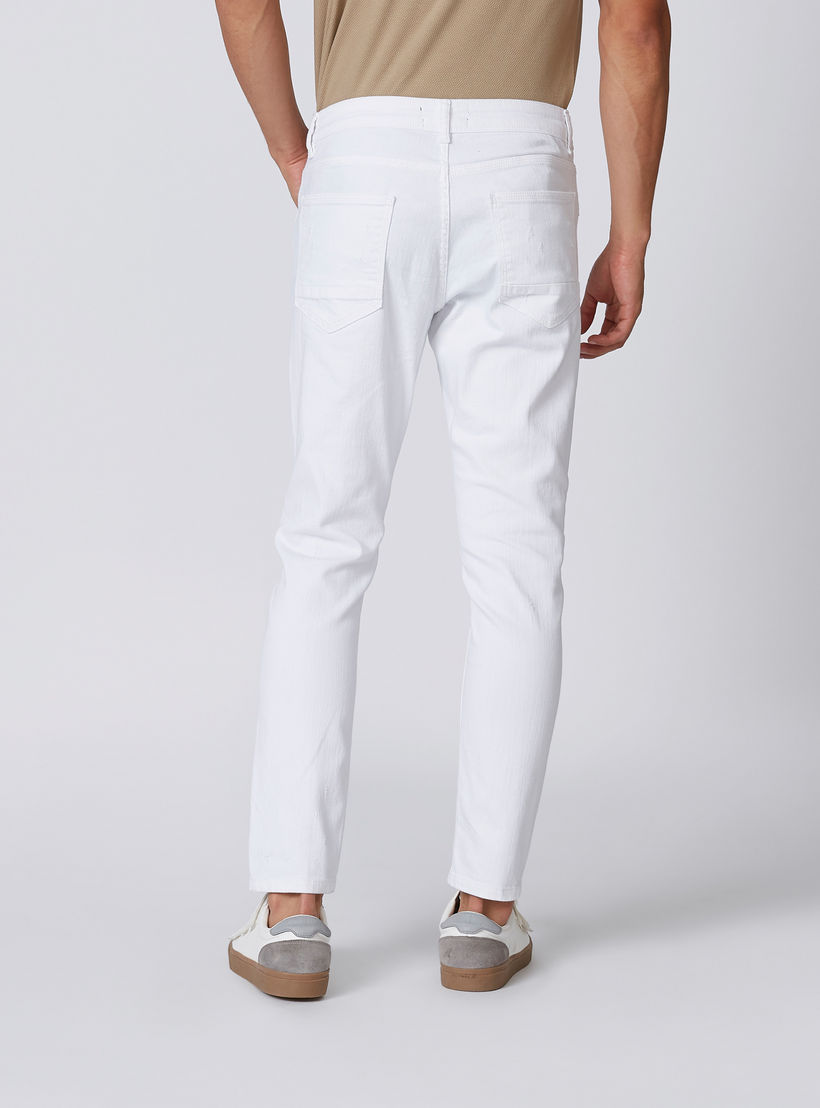 Iconic Slim Fit Full Length Mid Waist Jeans with Pocket Detail-men-clothing-bottoms-jeans-image-2