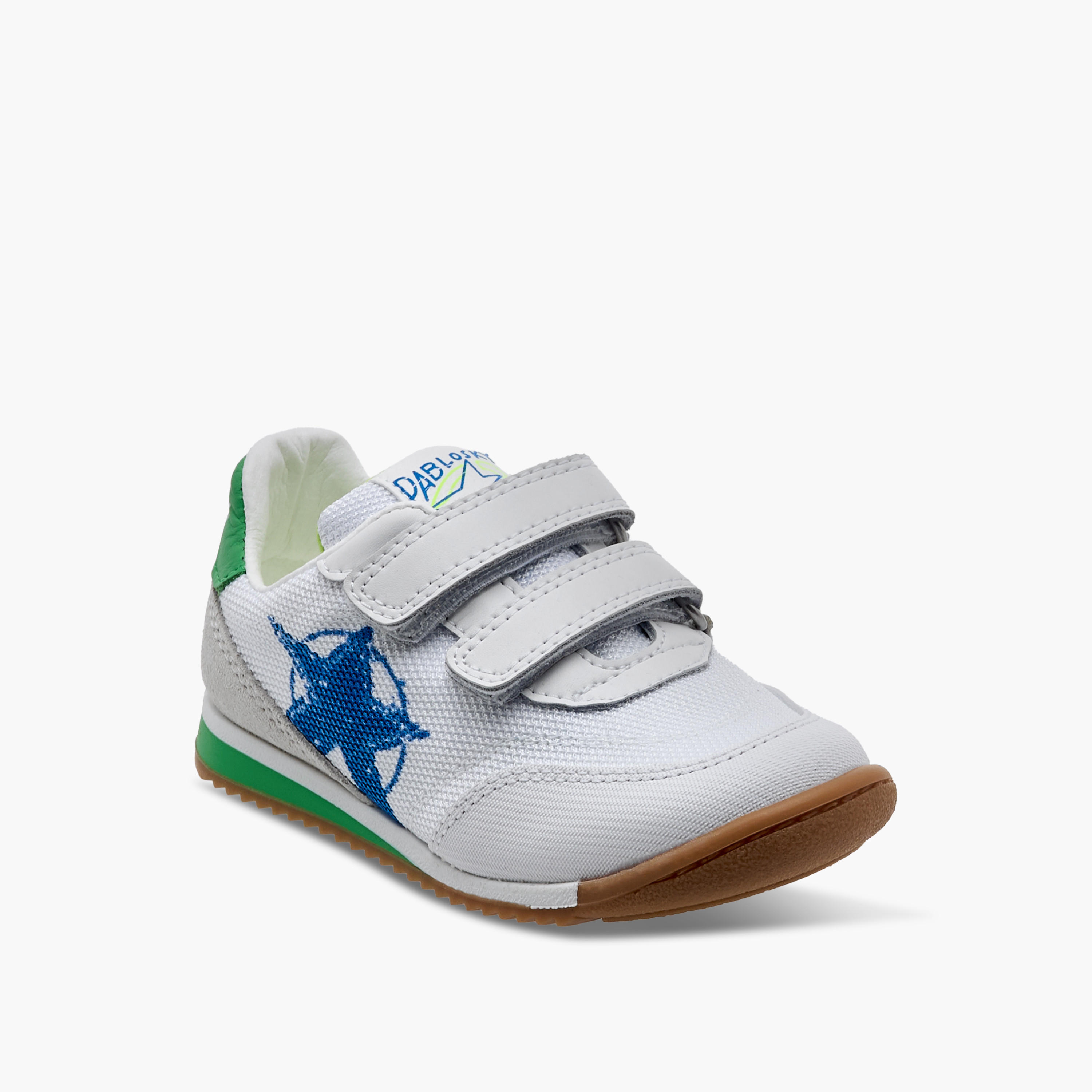 حذاء سنيكرز بشريط إغلاق لاصق وطبعات للأولاد من بابلوسكي-boys-shoes-sneakers-image-2