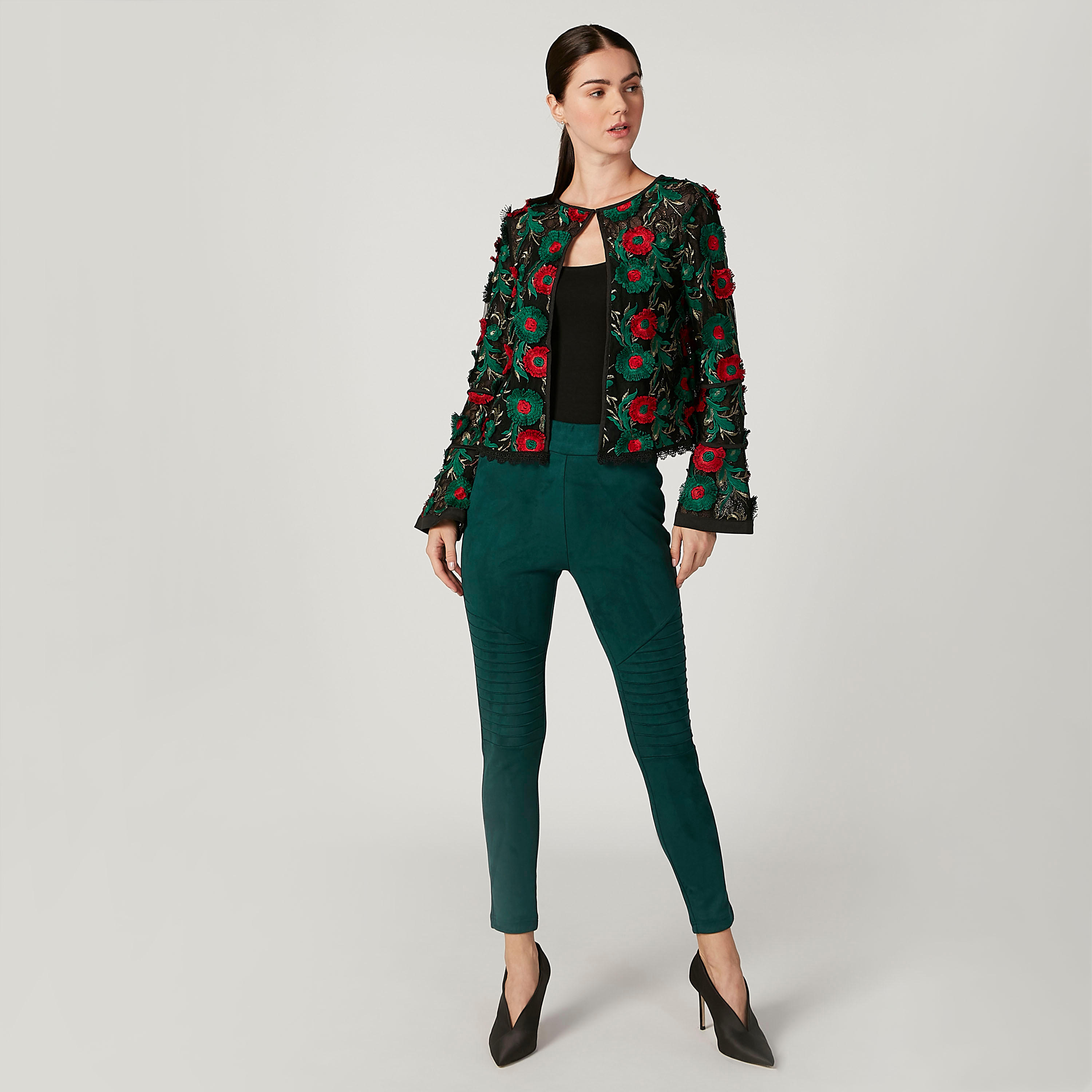 جاكيت مطرز بأكمام طويلة من أيكونيك-women-winterwear-coatsandjackets-jackets-image-3