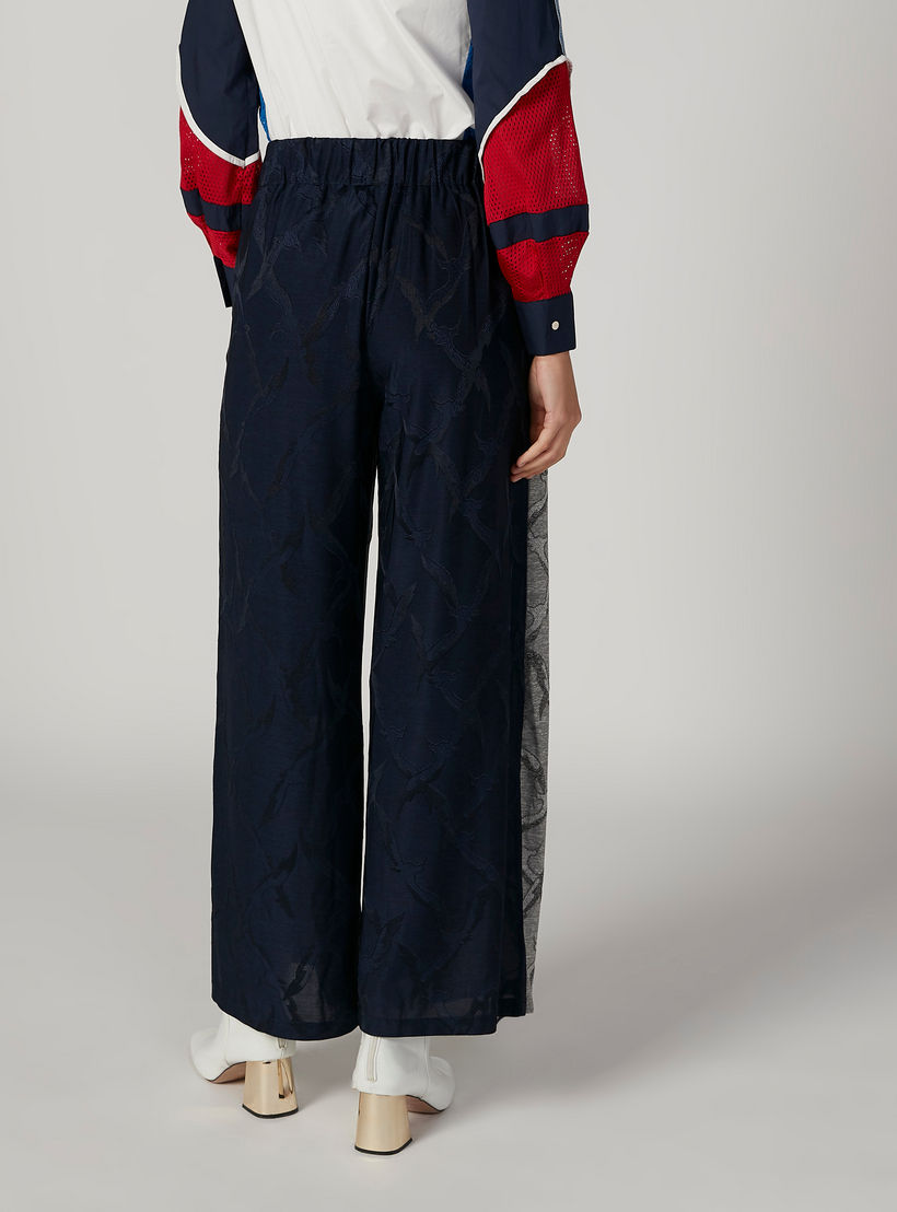 بنطلون بالازو بخصر مطاطي مرتفع وطبعات من آيكونيك-women-clothing-bottoms-trousers-image-4