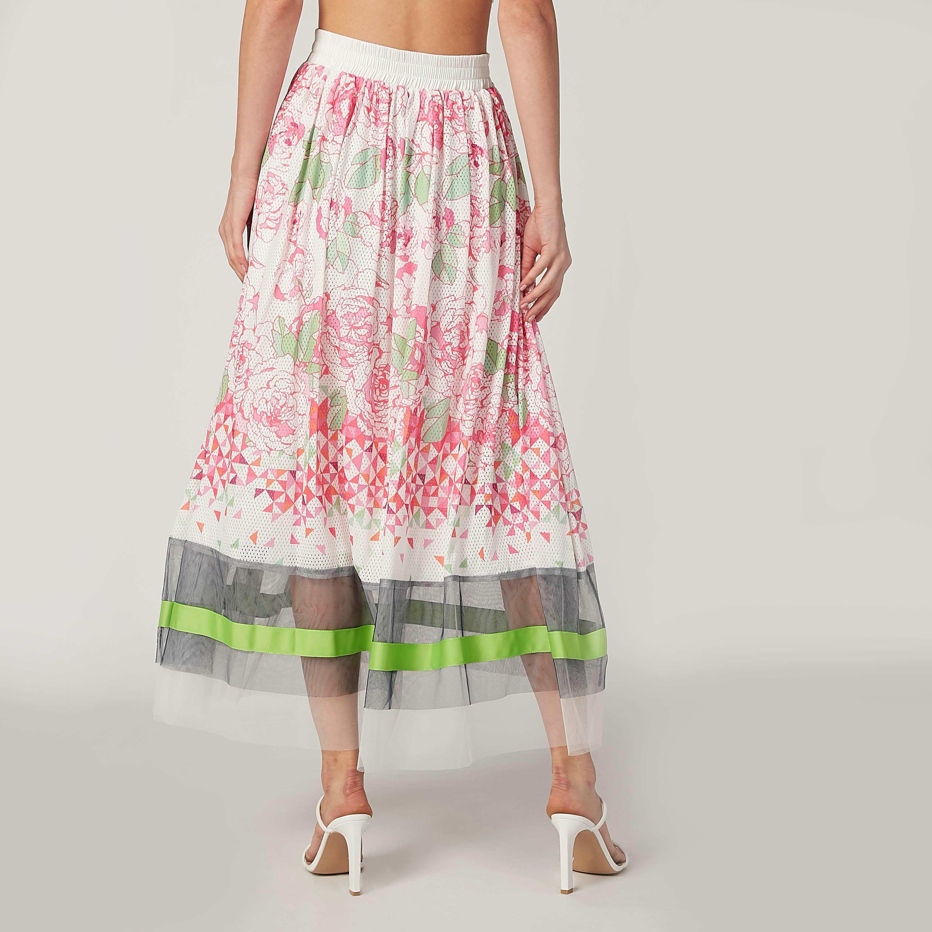 Iconic Floral Printed A-line Midi Skirt with Pocket Detail-women-clothing-bottoms-skirts-image-4