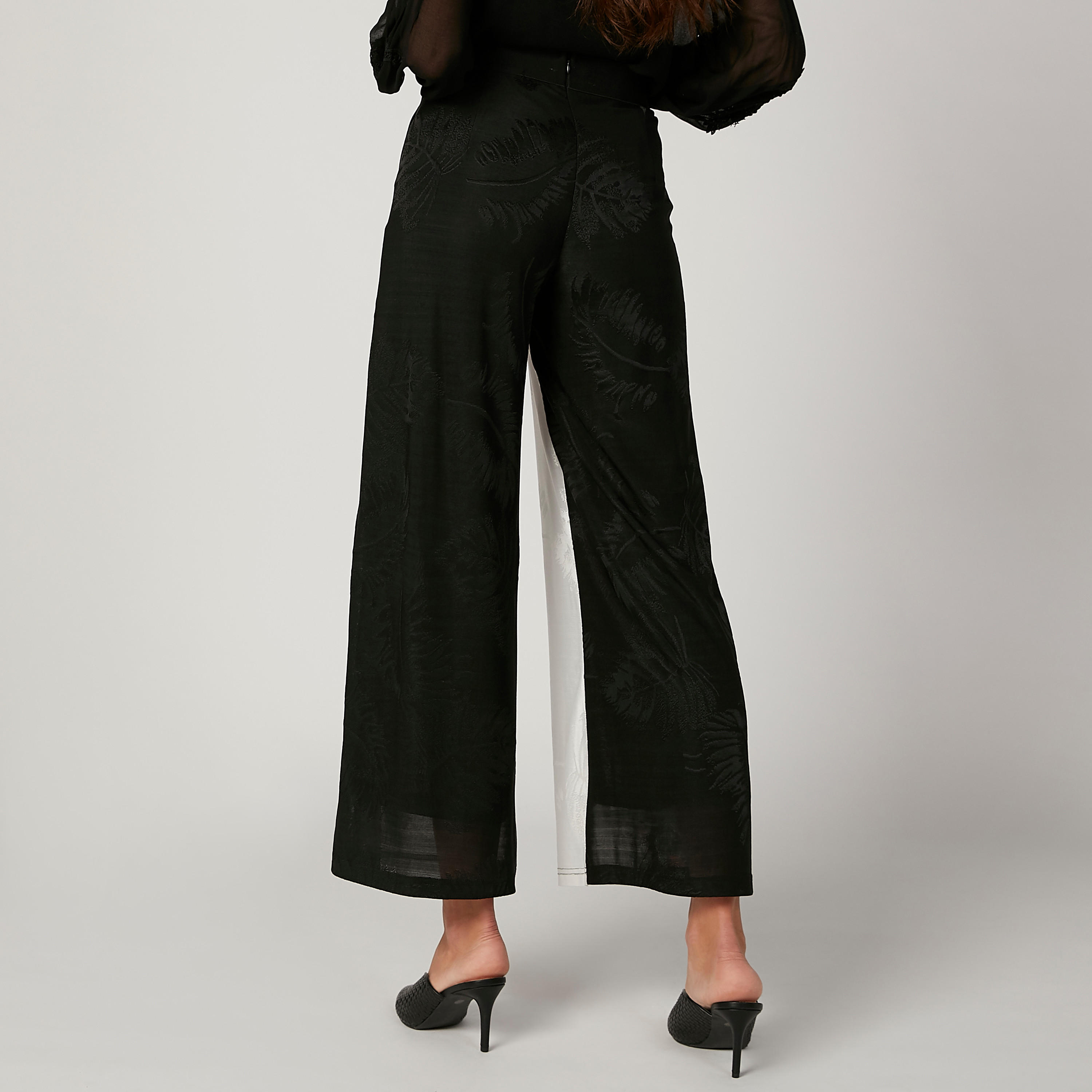 Iconic Floral Printed Mid Waist Pants with Pocket Detail-women-clothing-bottoms-trousers-image-4