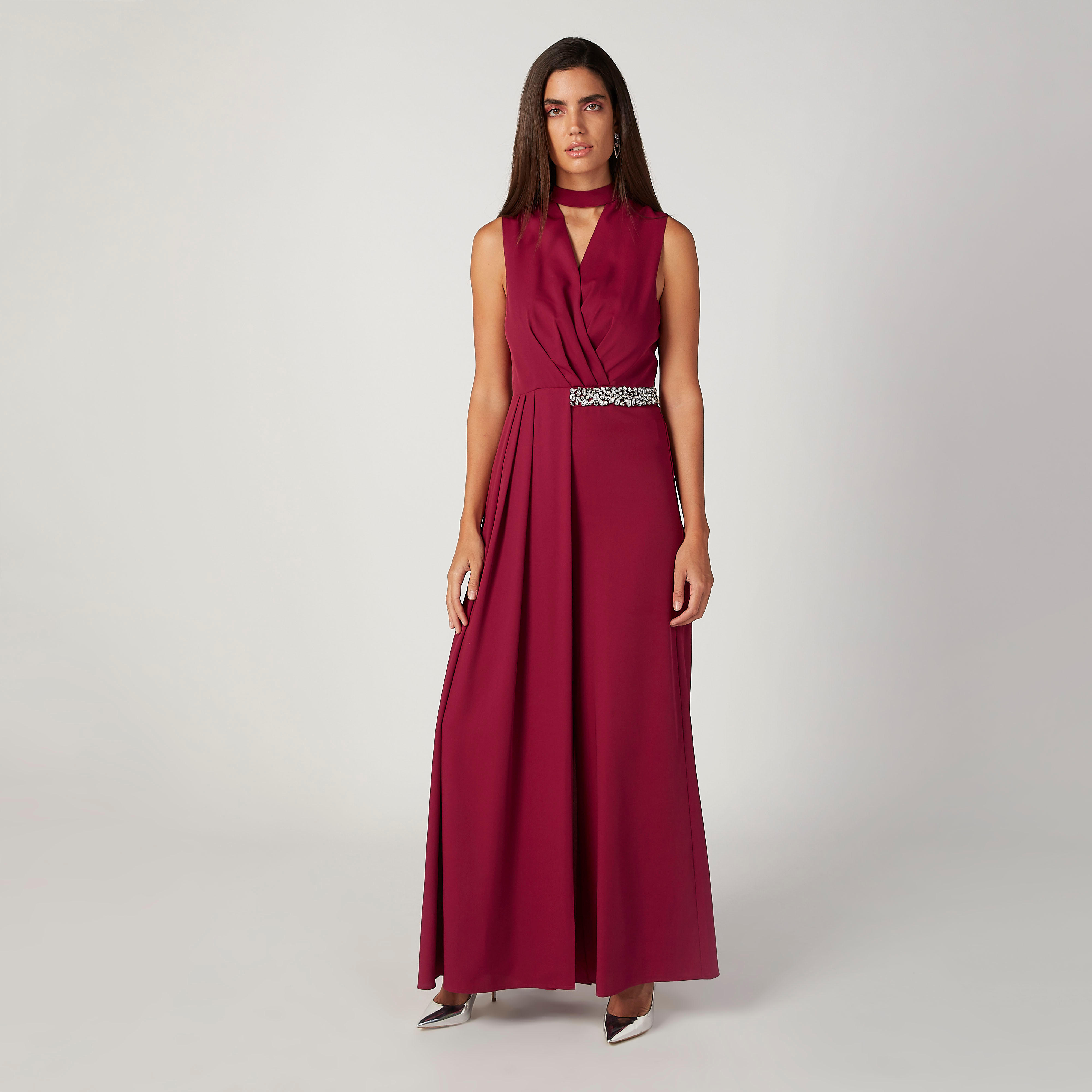 جمبسوت مزيّن دون أكمام من آيكونيك-women-clothing-jumpsuits-image-1