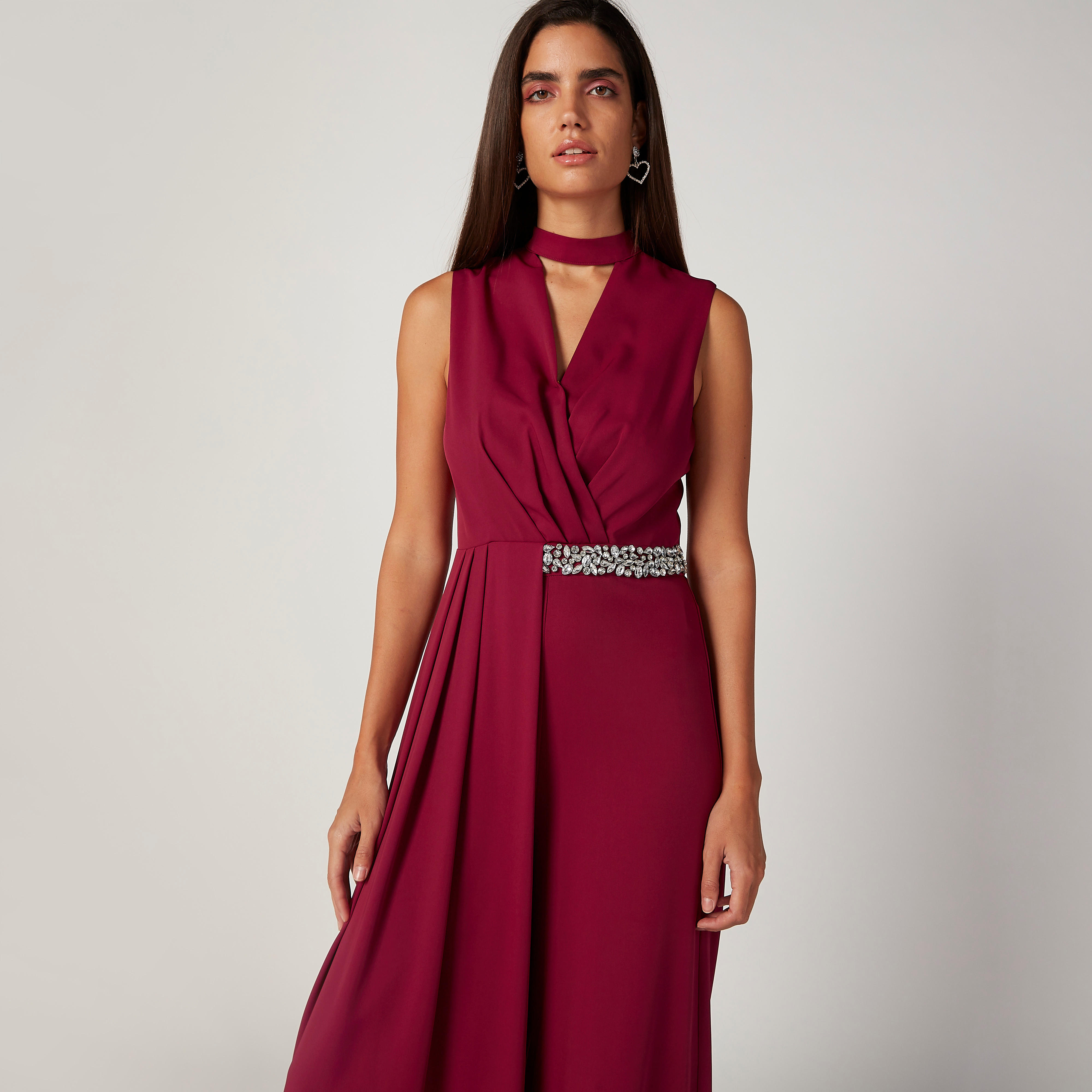 جمبسوت مزيّن دون أكمام من آيكونيك-women-clothing-jumpsuits-image-3