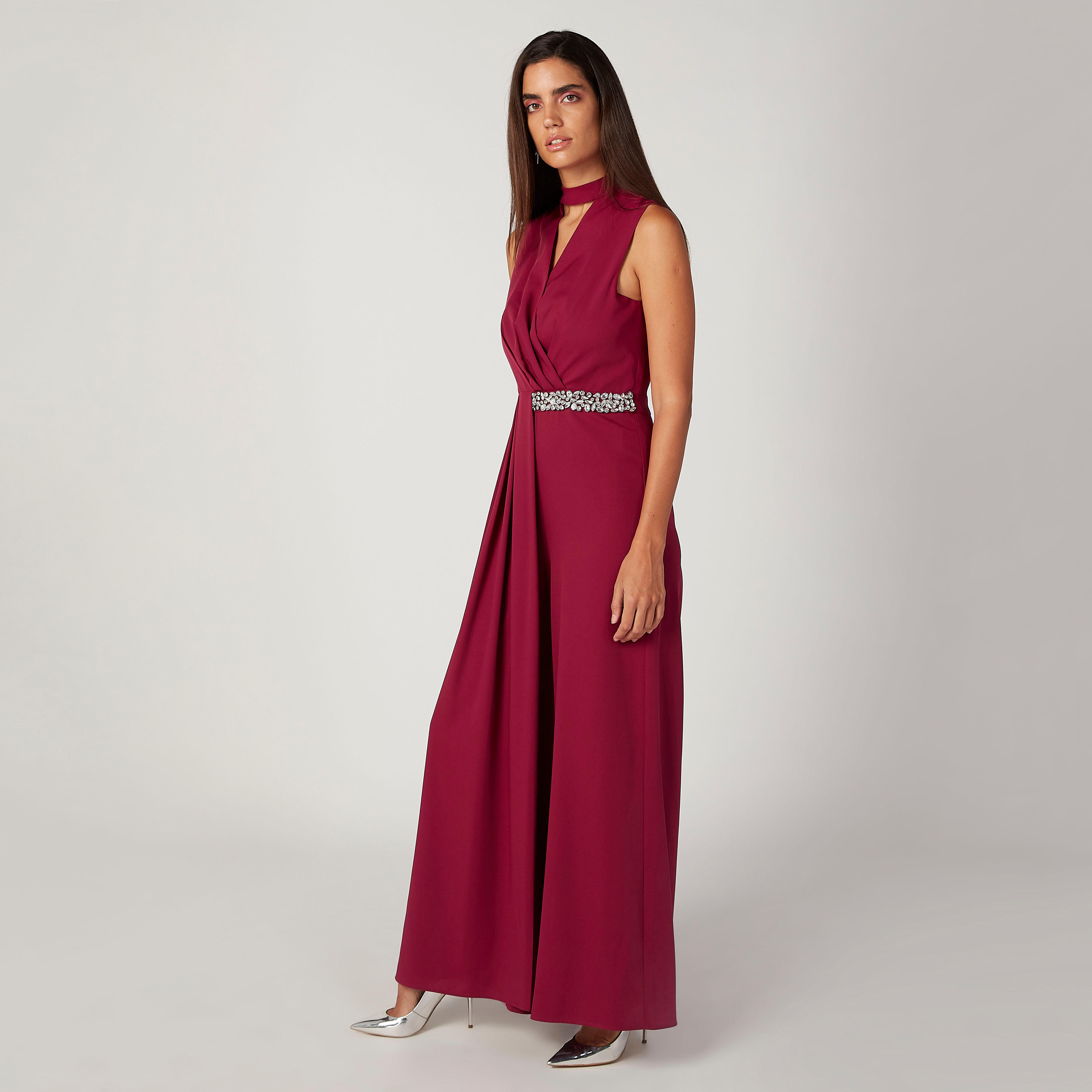 جمبسوت مزيّن دون أكمام من آيكونيك-women-clothing-jumpsuits-image-5