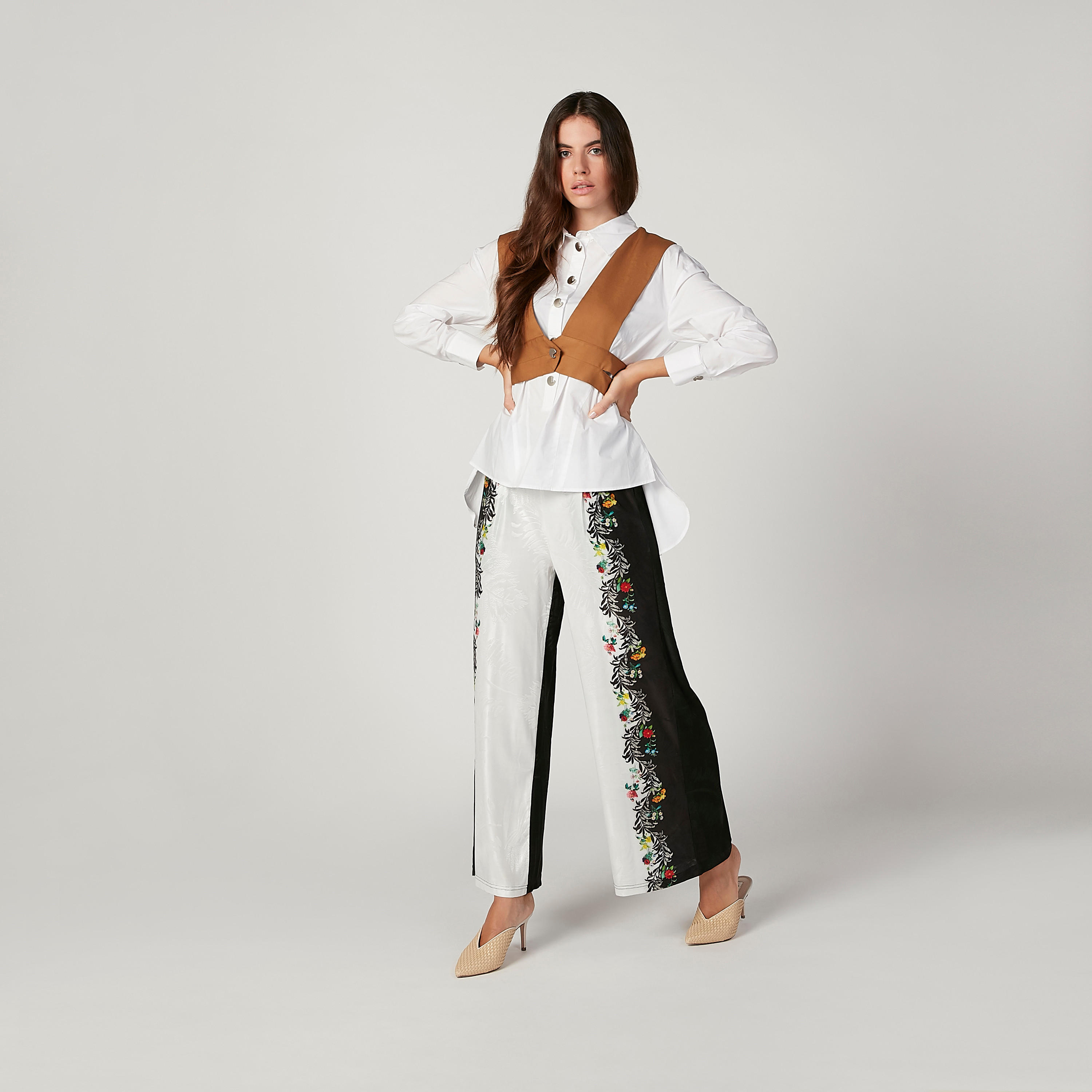 Iconic Plain Top with Long Sleeves and High Low Hem-women-clothing-shirtsandblouses-blouses-image-2