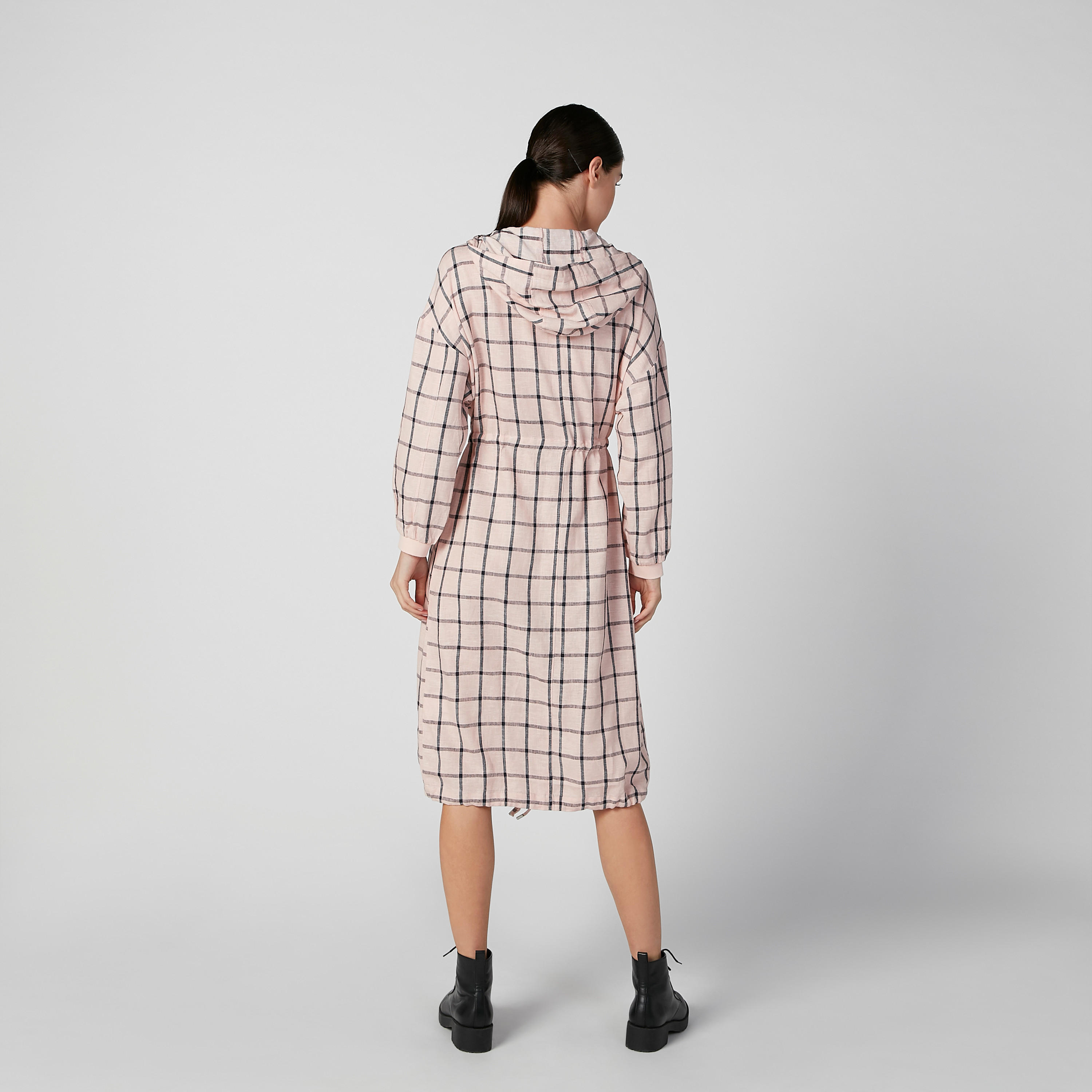 فستان قميص بقبّعة وأكمام طويلة من آيكونيك-women-clothing-dresses-image-4