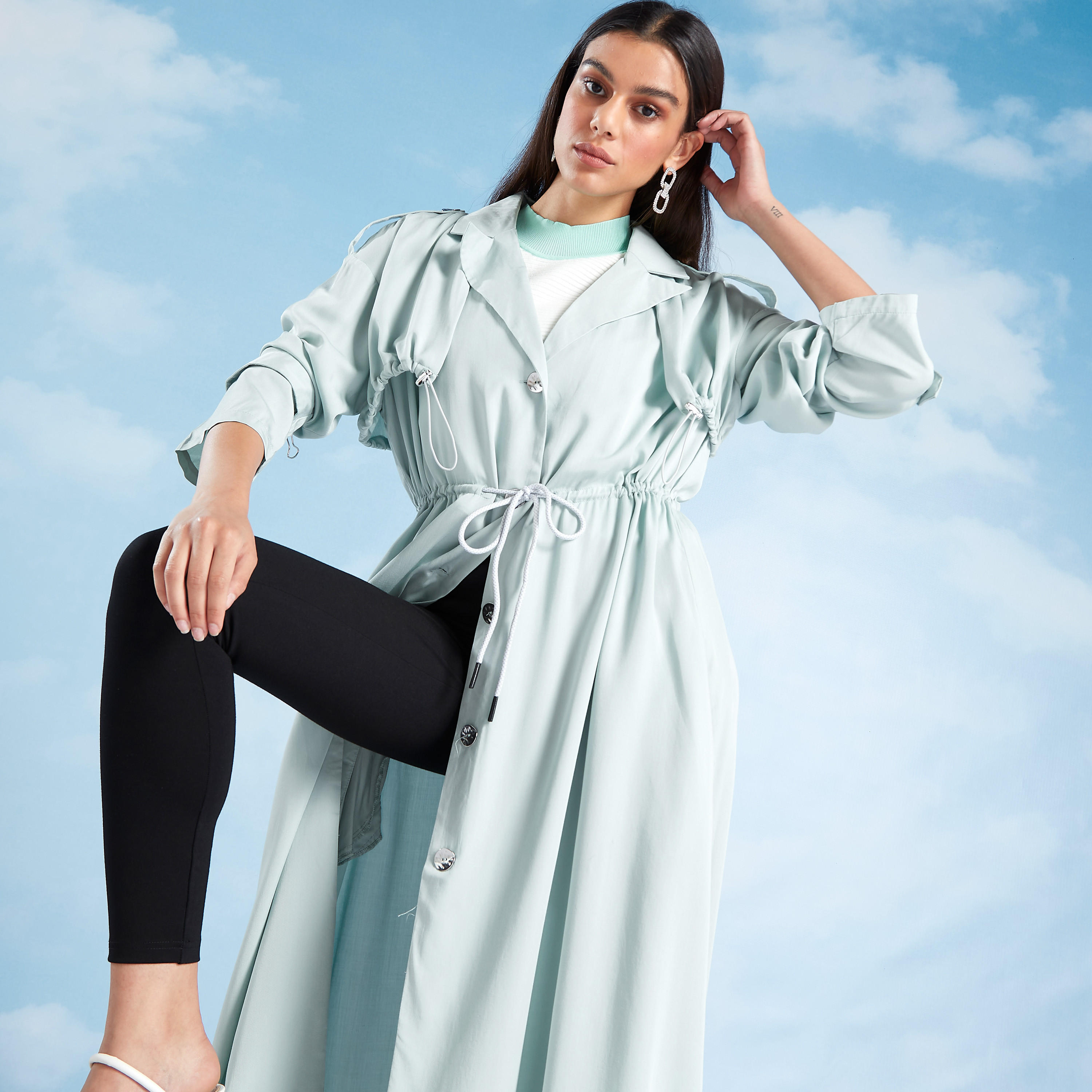 جاكيت سادة بأكمام طويلة من آيكونيك-women-winterwear-coatsandjackets-jackets-image-1