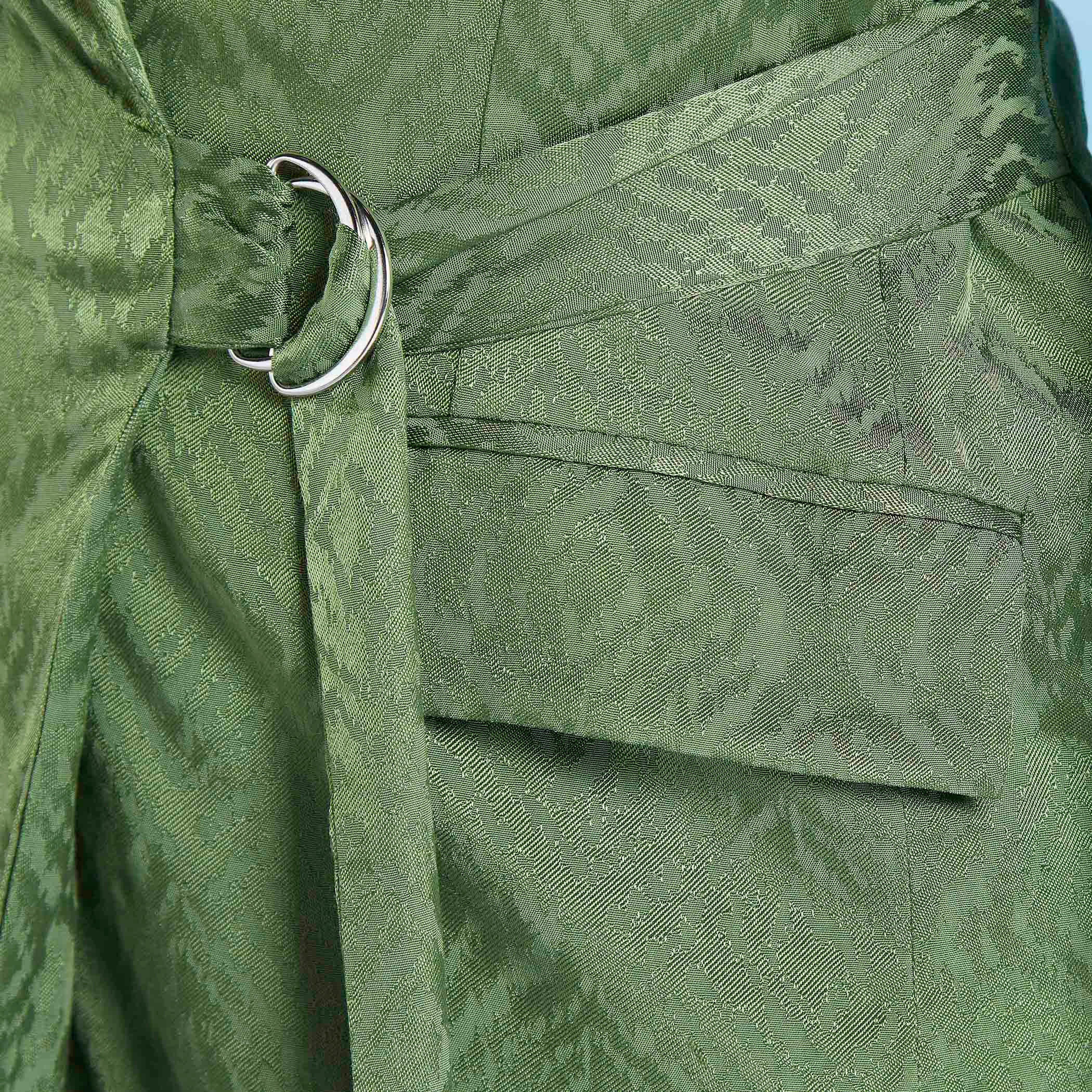 جاكيت بجيوب بطيّة وحزام وطبعات من آيكونيك-women-winterwear-coatsandjackets-jackets-image-2