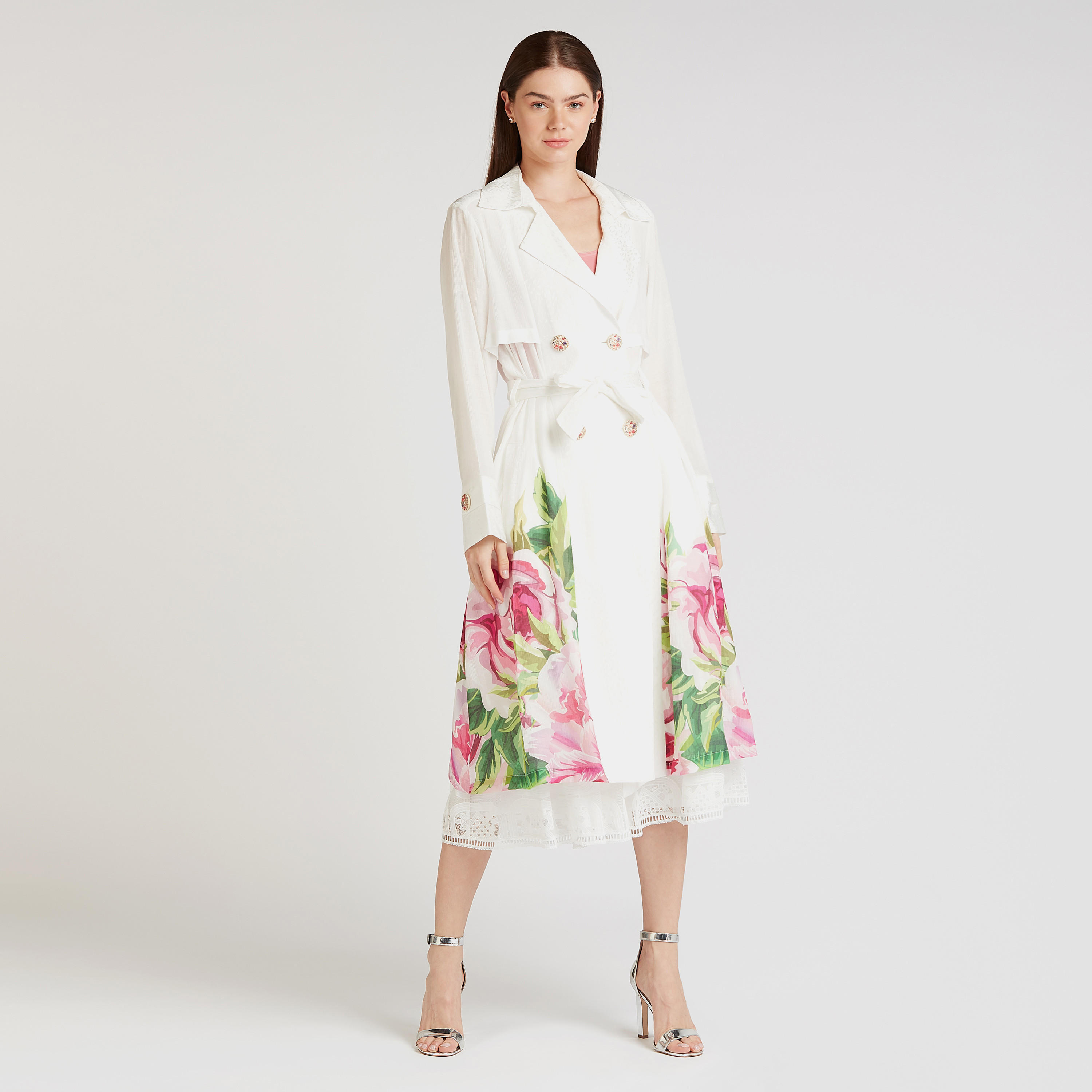 معطف بأكمام طويلة وطبعات أزهار من أيكونيك-women-clothing-coatsandjackets-coats-image-1