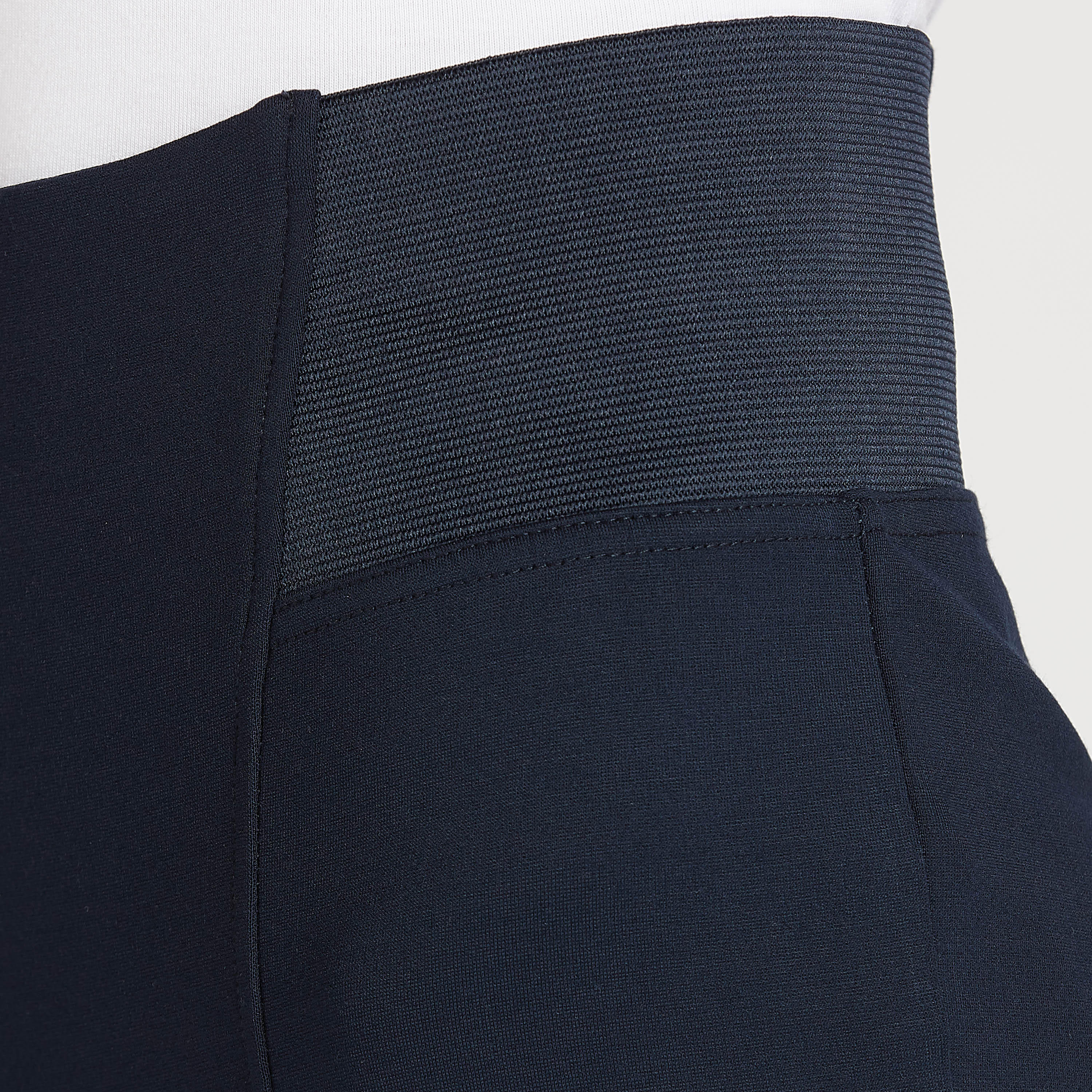 بنطلون تريقنز واسع سادة بخصر مطّاطي متوسط الارتفاع من آيكونيك-women-clothing-bottoms-leggings-image-3