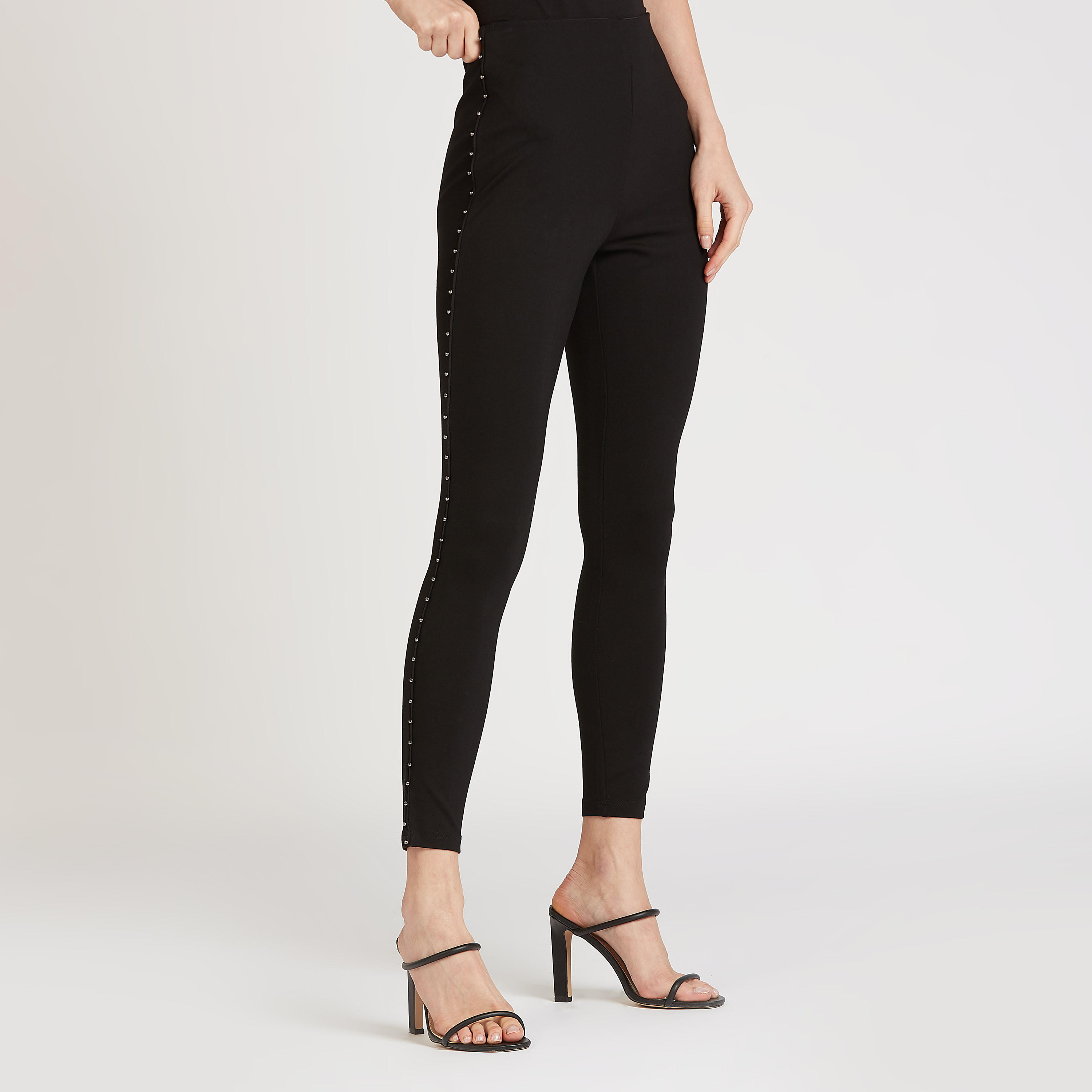 Iconic Ankle Length Textured Leggings-women-clothing-bottoms-leggings-image-1