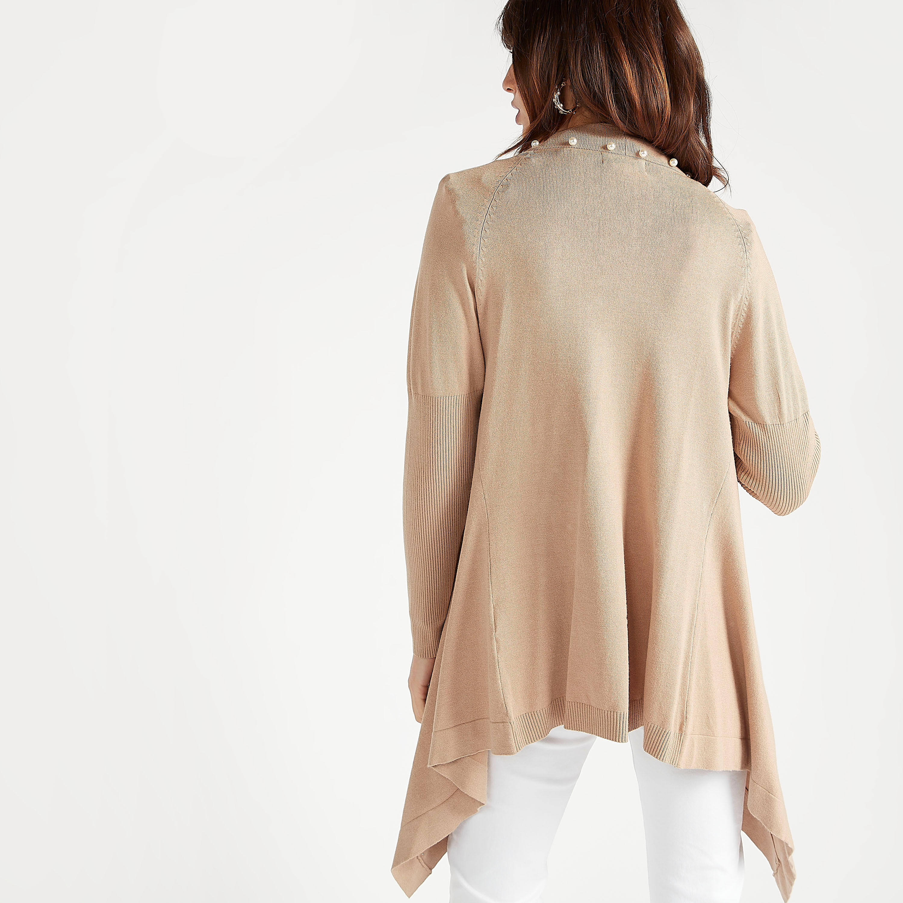 Iconic Embellished Cardigan with Long Sleeves and Shawl Collar-women-winterwear-cardigansandjumpers-cardigans-image-4