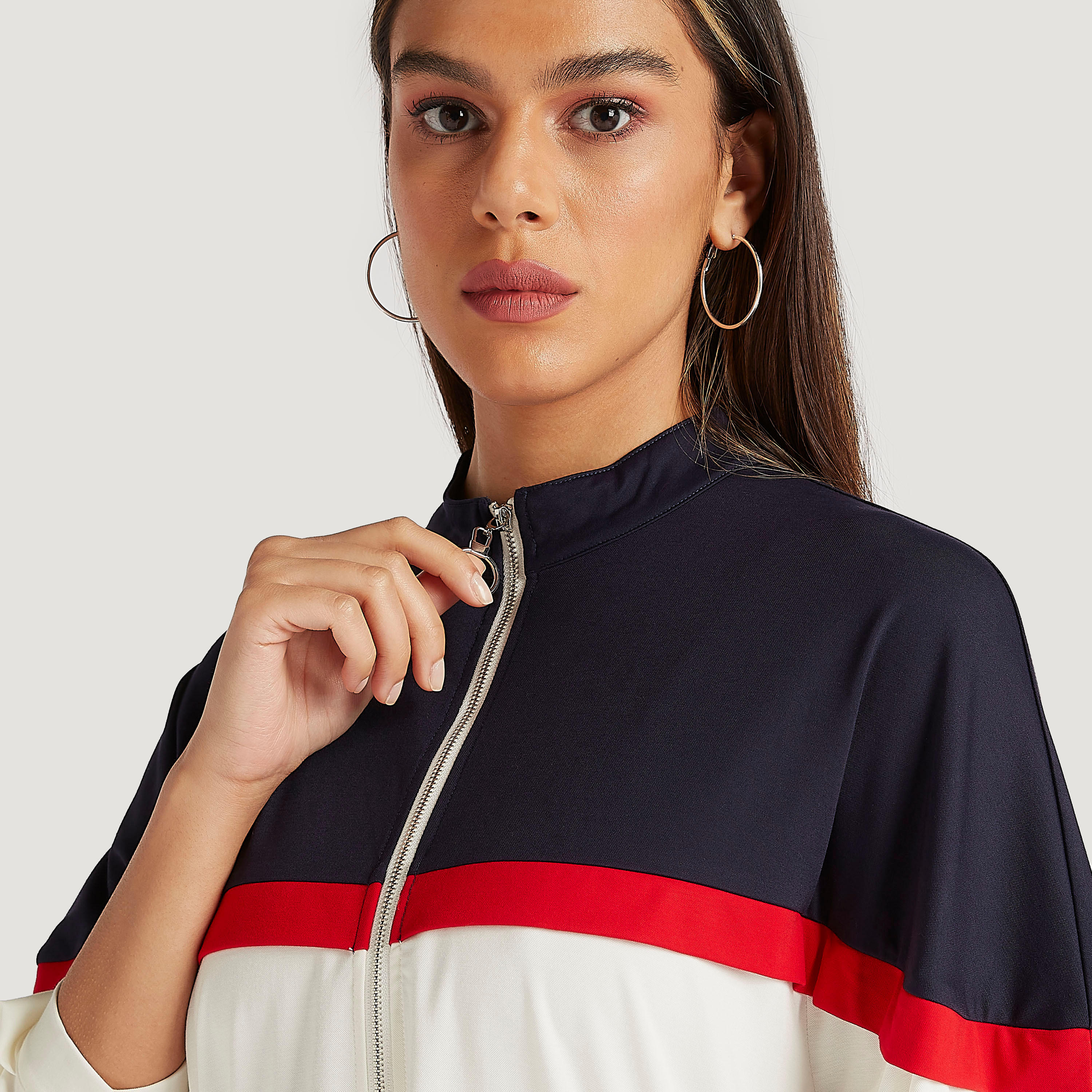 فستان ميدي سادة إيه لاين مع رباط خصر من آيكونك-women-clothing-dresses-image-6