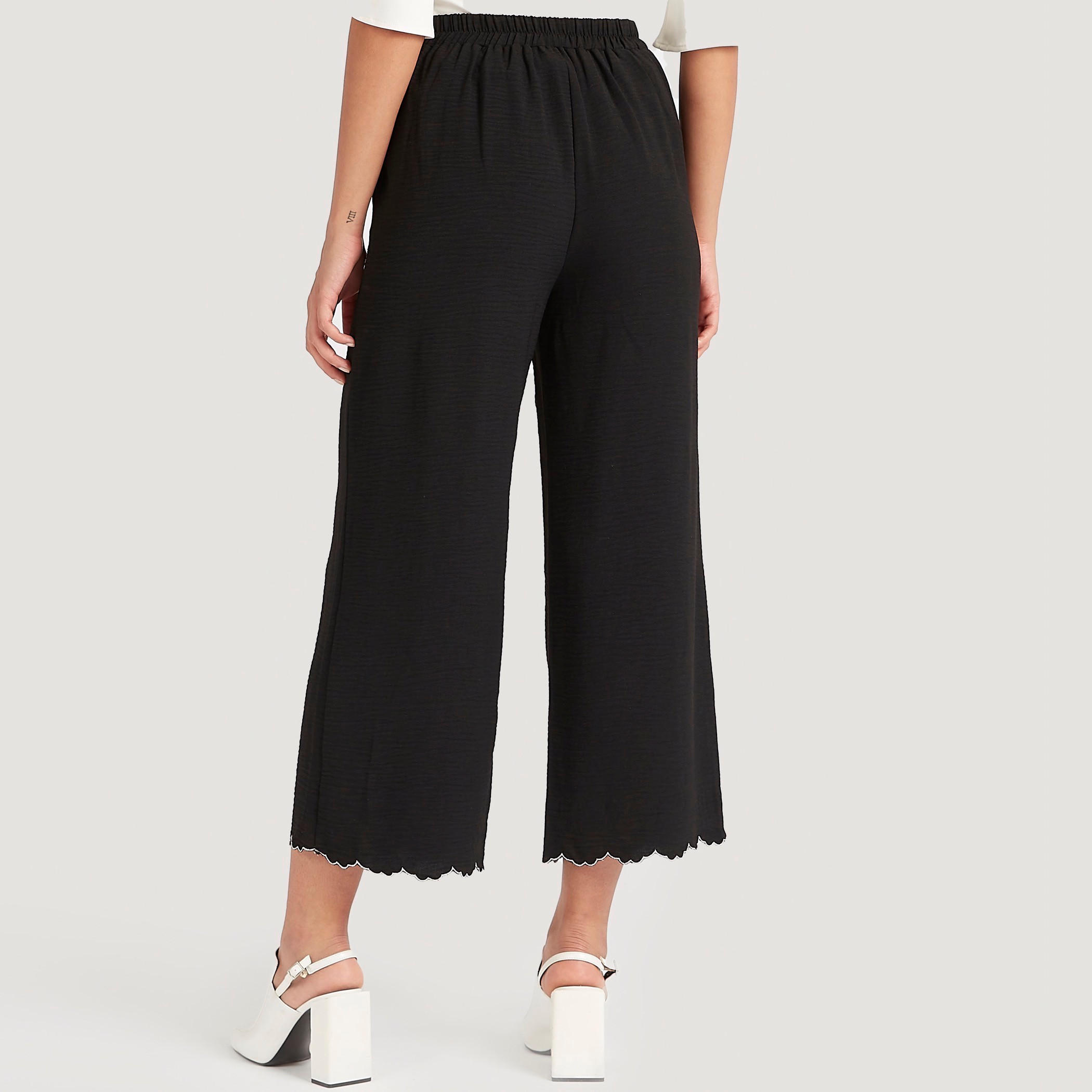 Embroidered Flexi-Waist Palazzo Pants with Scalloped Hems-women-clothing-bottoms-trousers-image-4