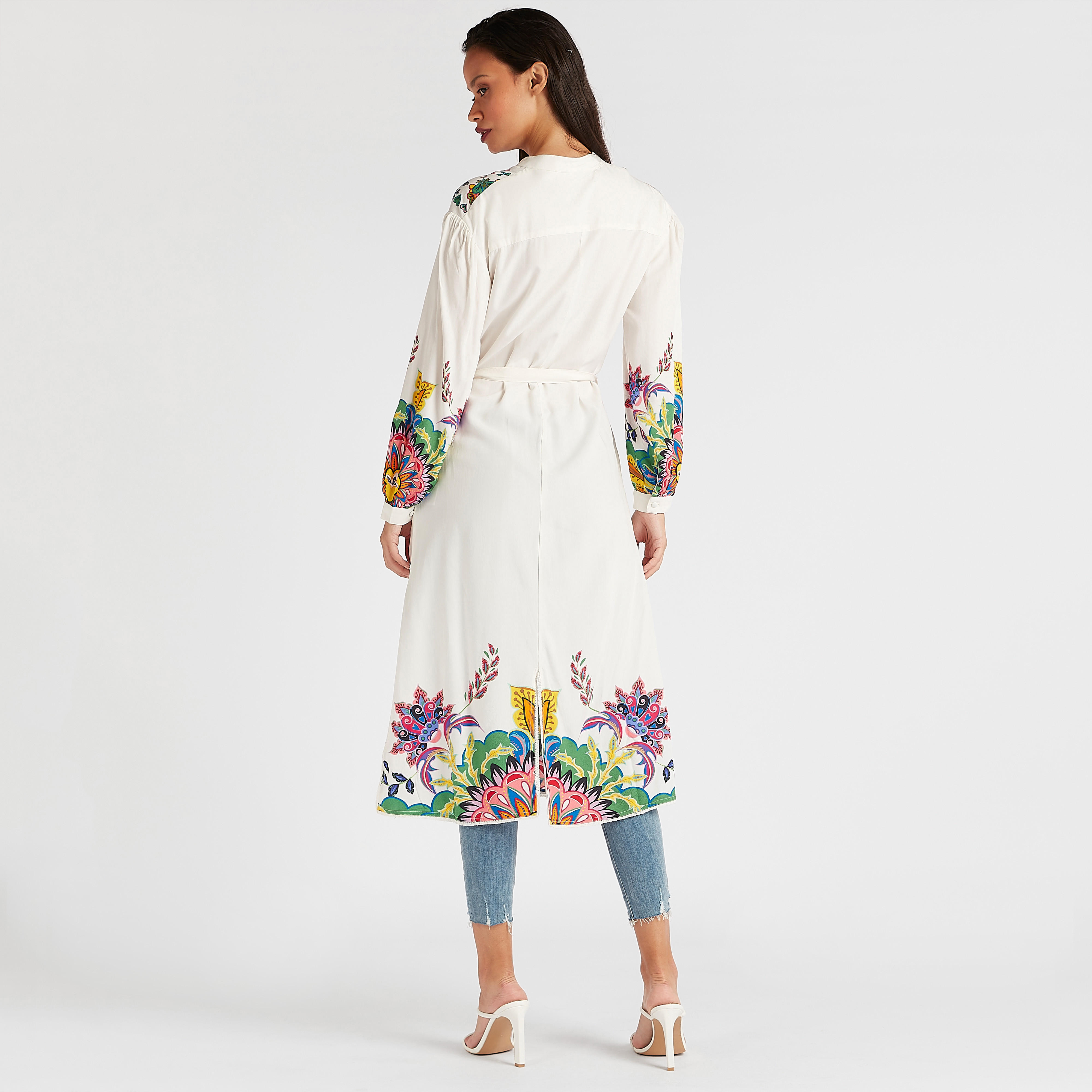 فستان ميدي بأكمام طويلة وجيوب وطبعات من آيكونيك-women-clothing-shirtsandblouses-blouses-image-4
