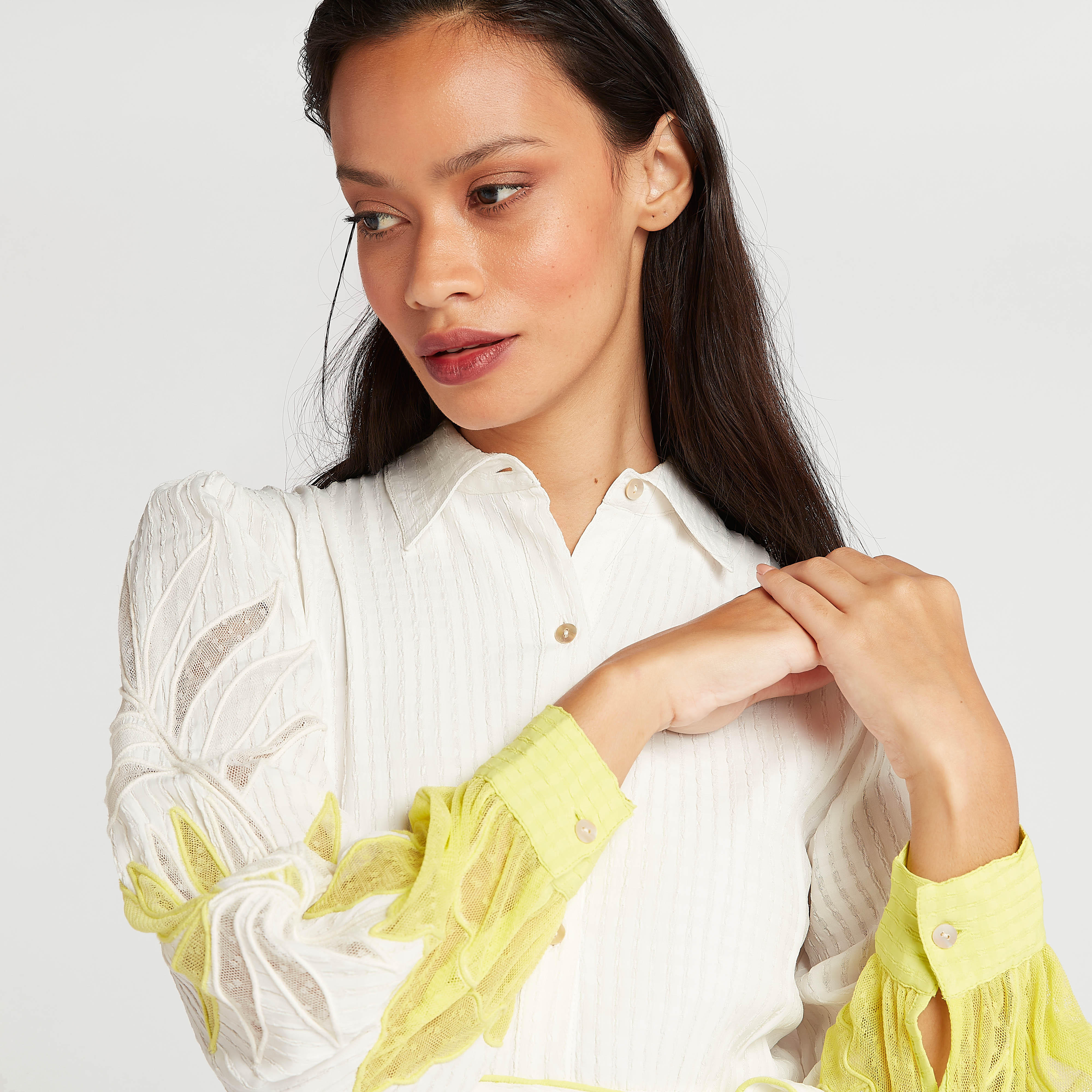 Iconic Embroidered Midi A-line Dress with Long Sleeves-women-clothing-dresses-image-3