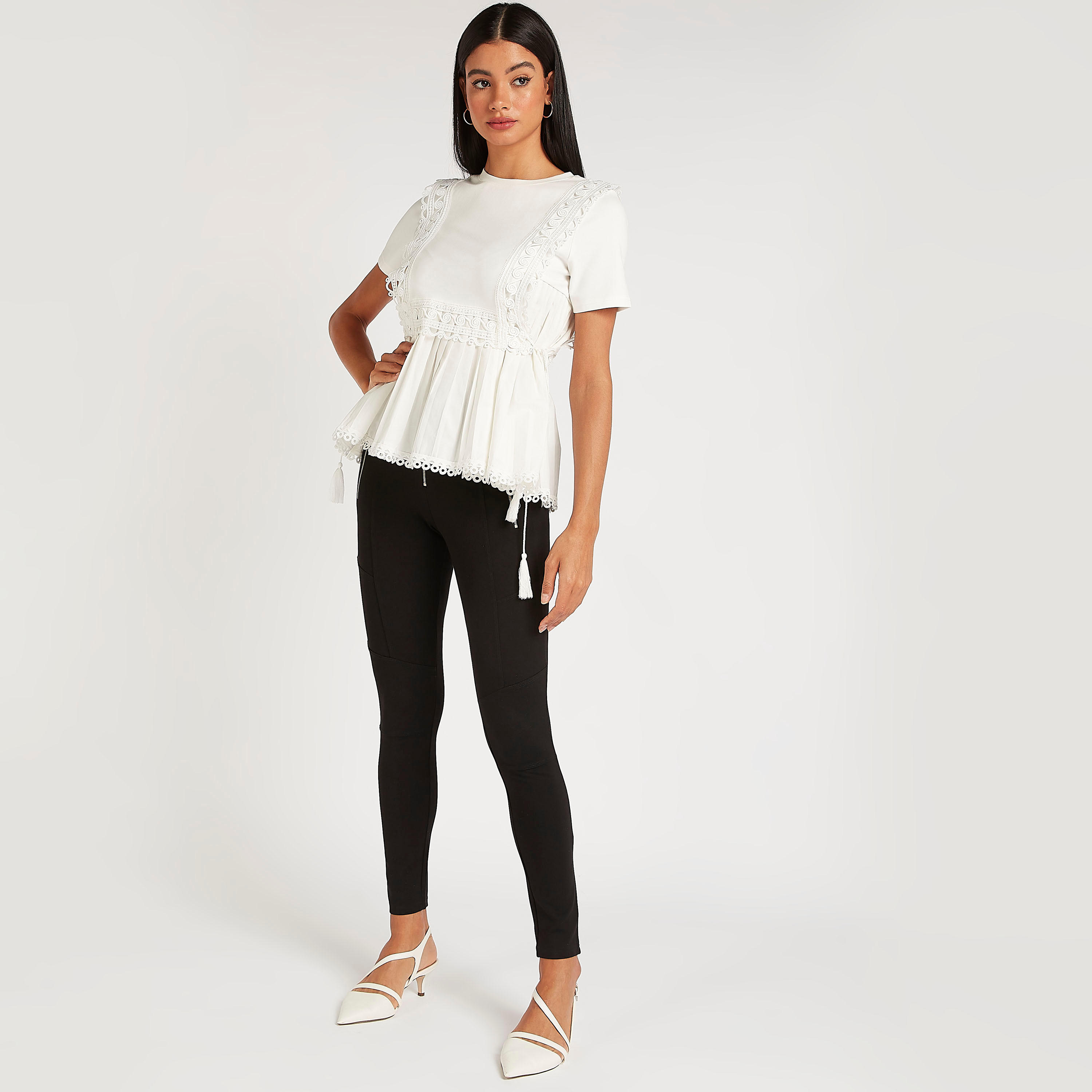 Iconic Solid Mid-Rise Leggings with Zip Closure-women-clothing-bottoms-leggings-image-2