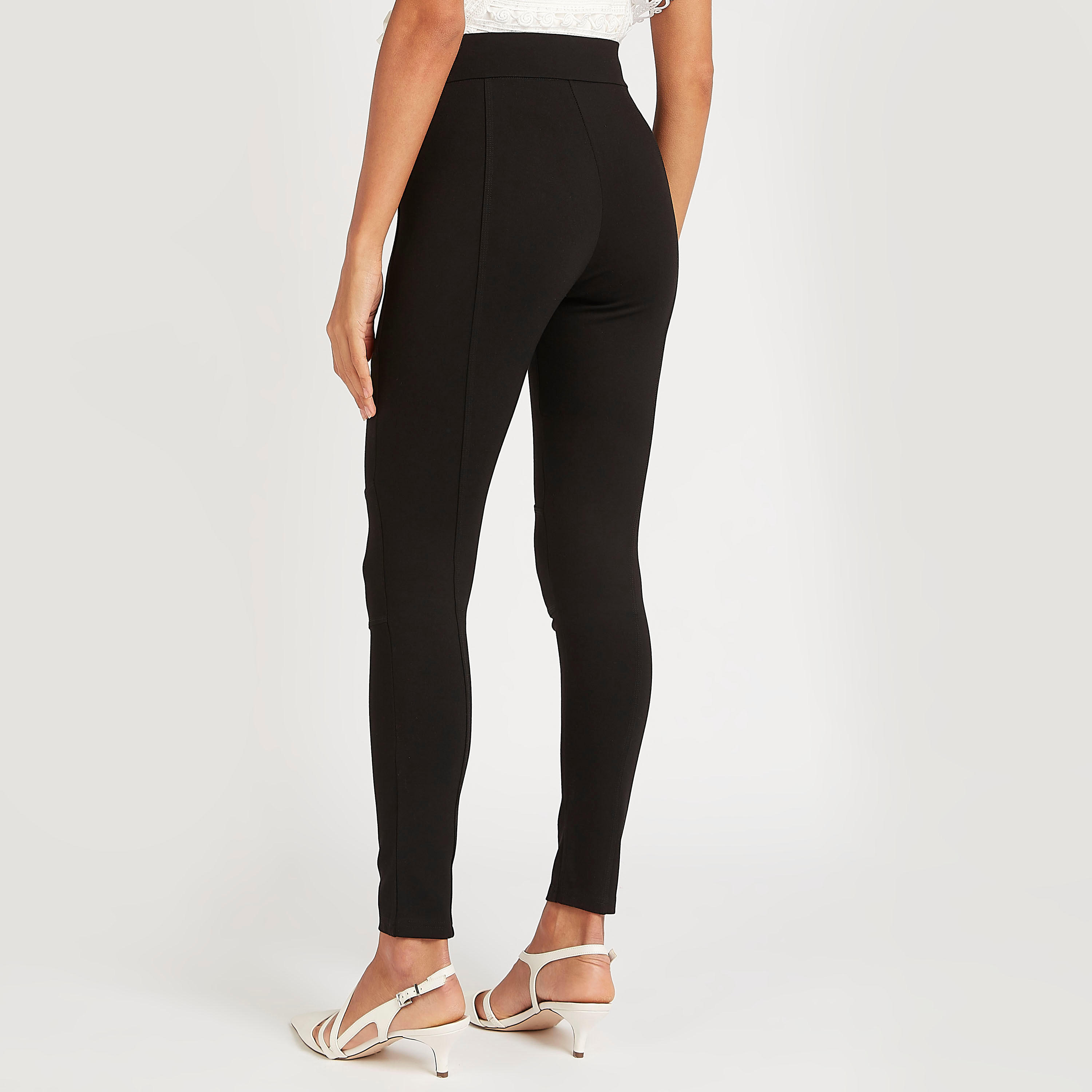 Iconic Solid Mid-Rise Leggings with Zip Closure-women-clothing-bottoms-leggings-image-4